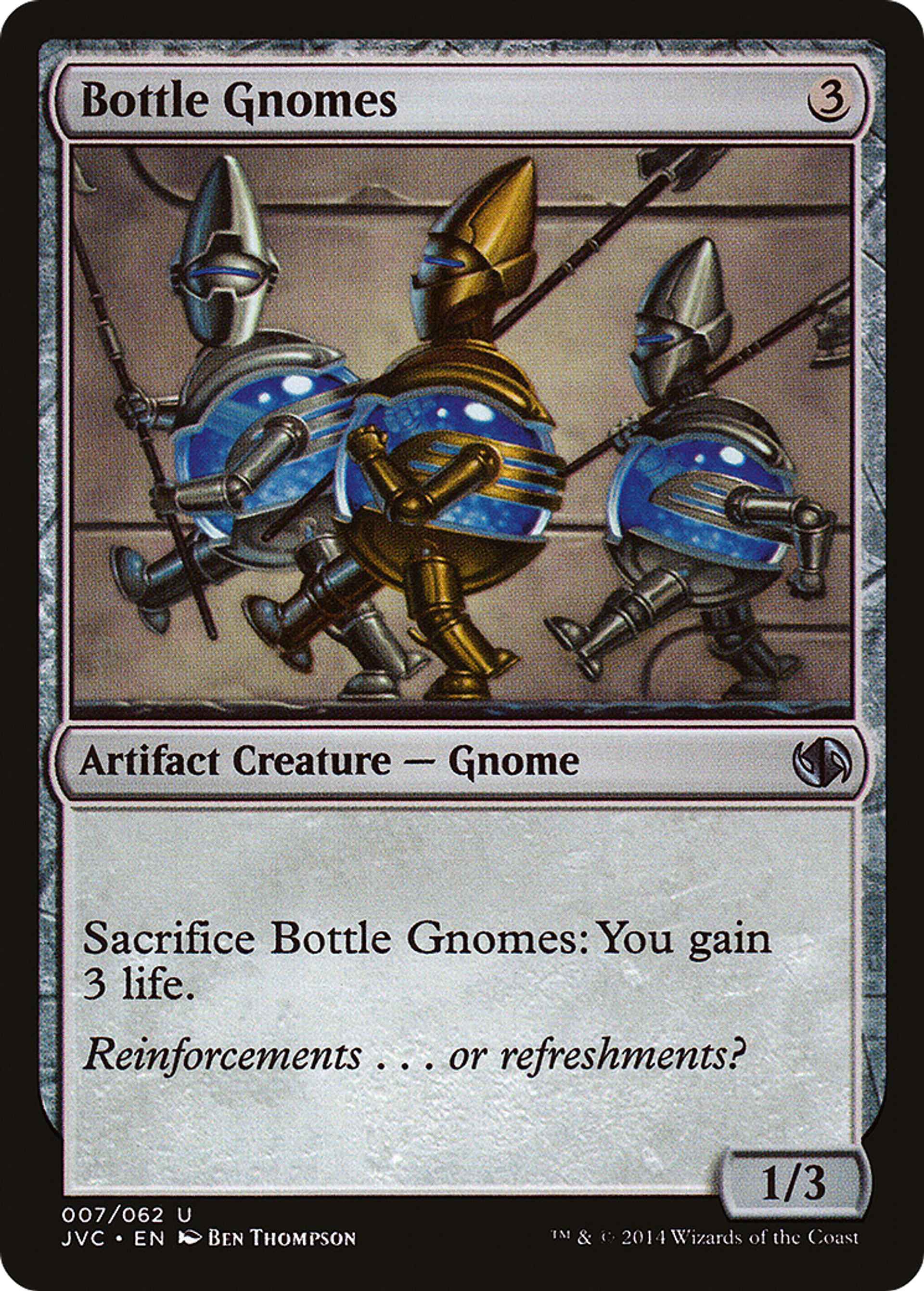 Bottle Gnomes — Duel Decks Anthology: Jace vs. Chandra — Magic: The Gathering