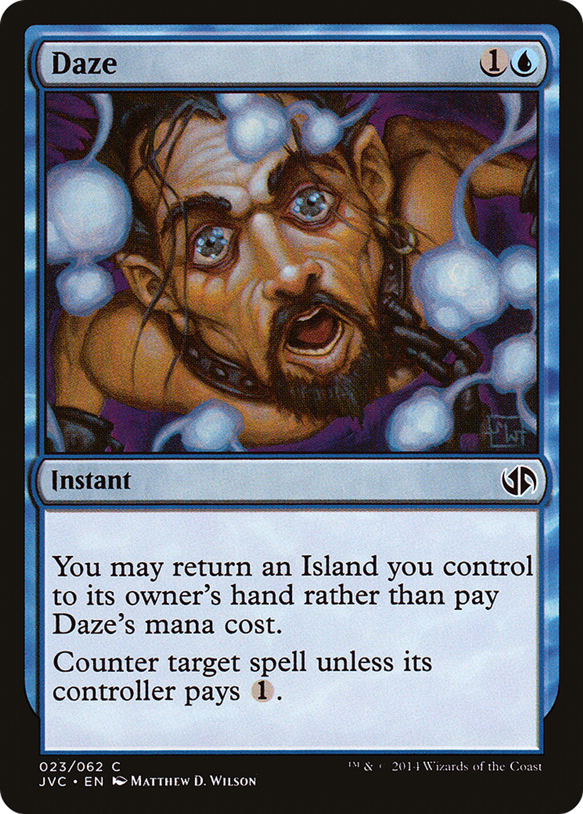 Daze — Duel Decks Anthology: Jace vs. Chandra — Magic: The Gathering