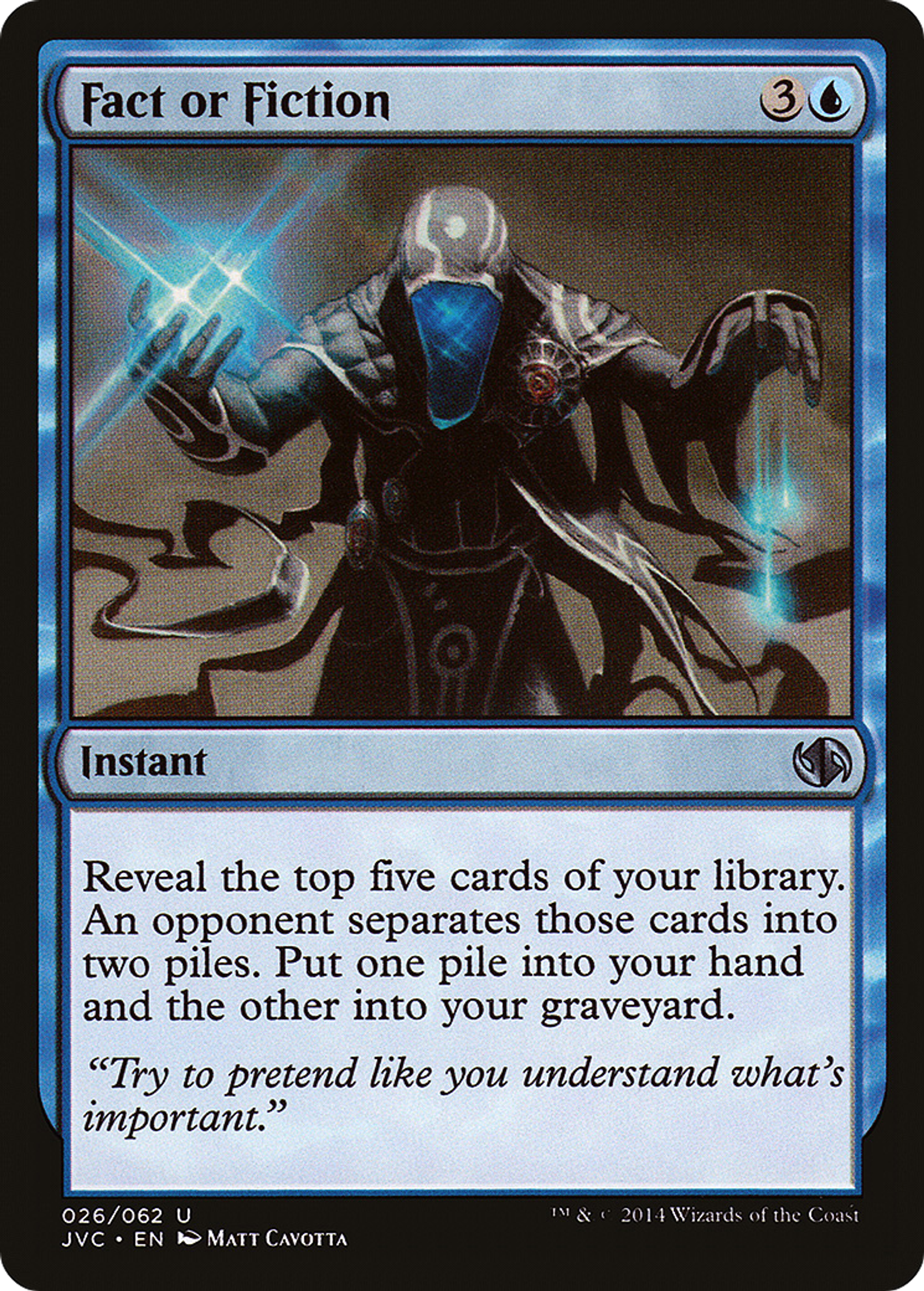 Fact or Fiction — Duel Decks Anthology: Jace vs. Chandra — Magic: The Gathering