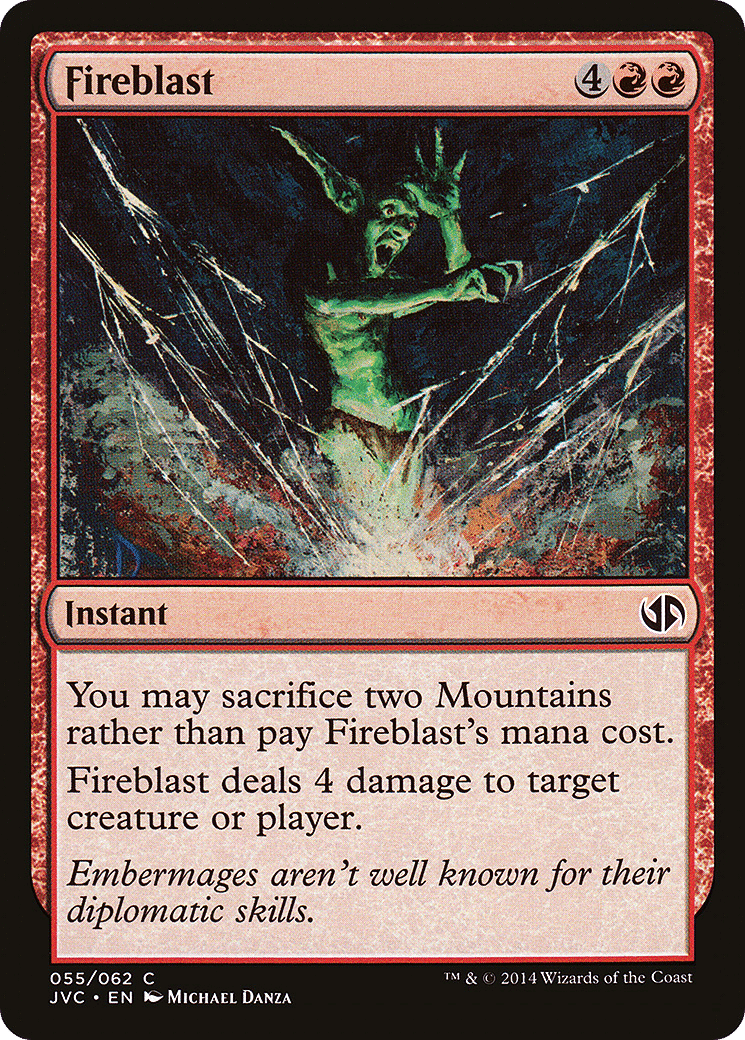 Fireblast — Duel Decks Anthology: Jace vs. Chandra — Magic: The Gathering