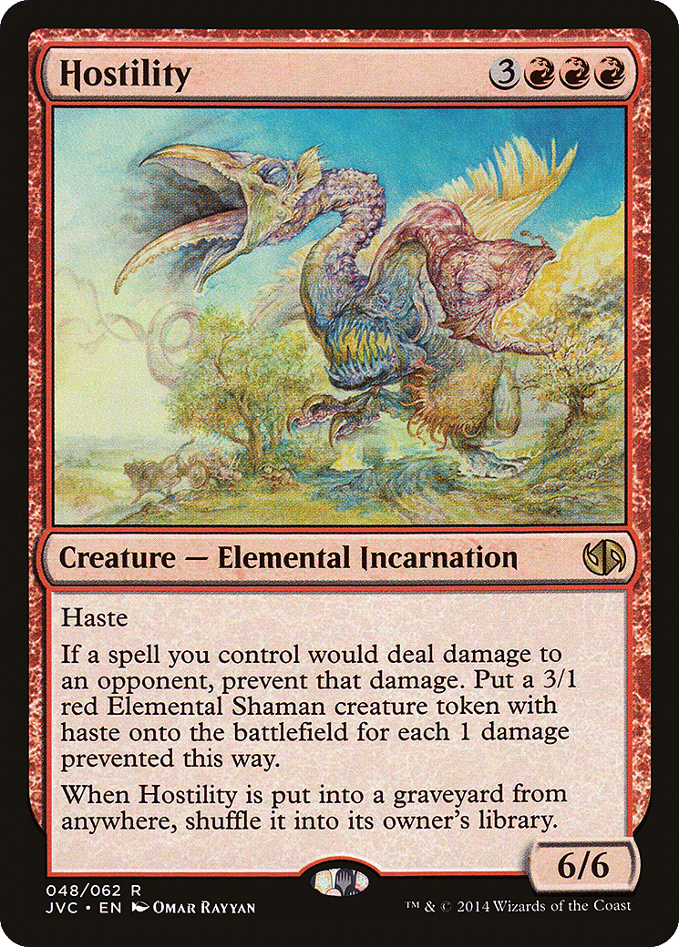 Hostility — Duel Decks Anthology: Jace vs. Chandra — Magic: The Gathering
