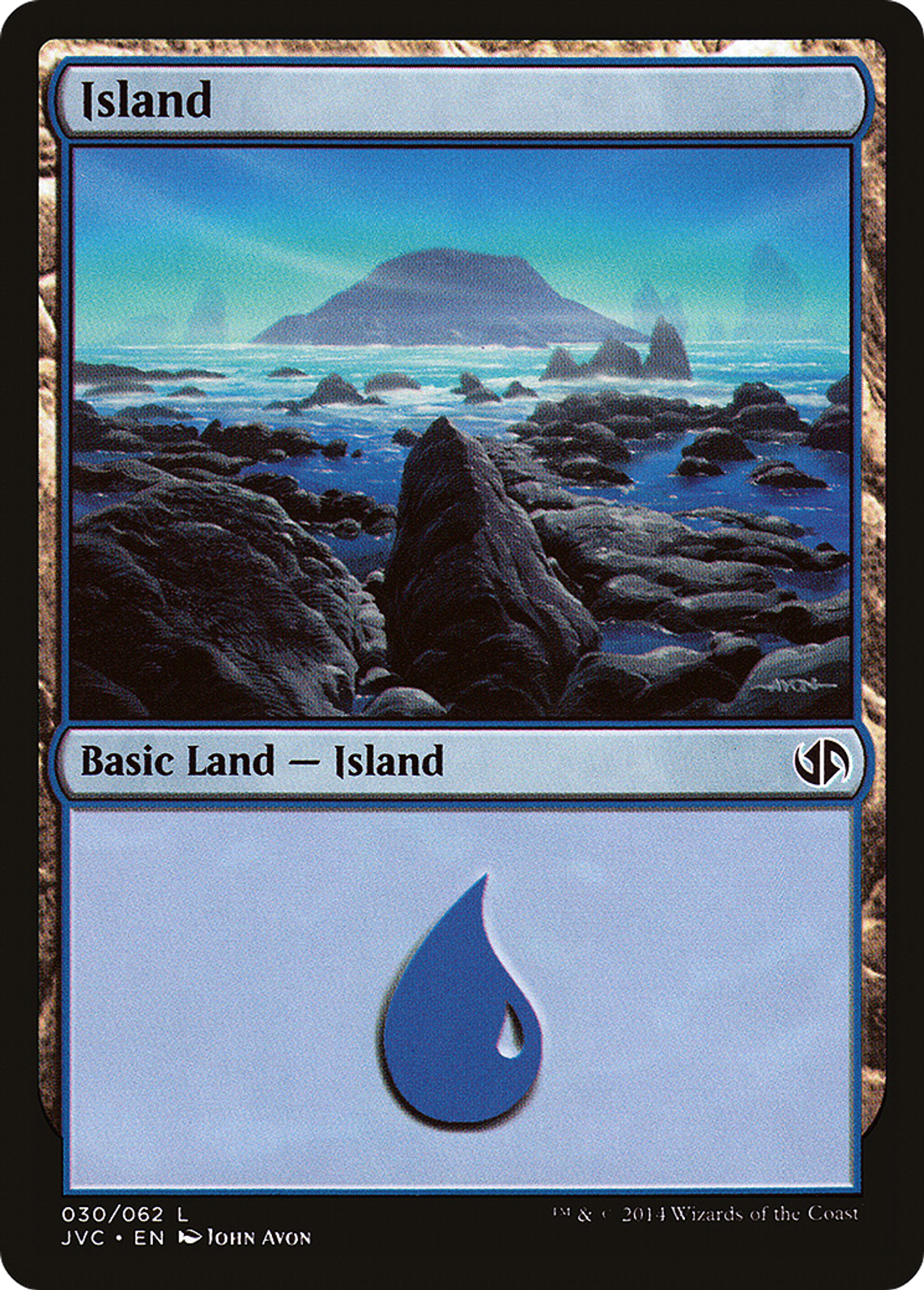 Island — Duel Decks Anthology: Jace vs. Chandra — Magic: The Gathering