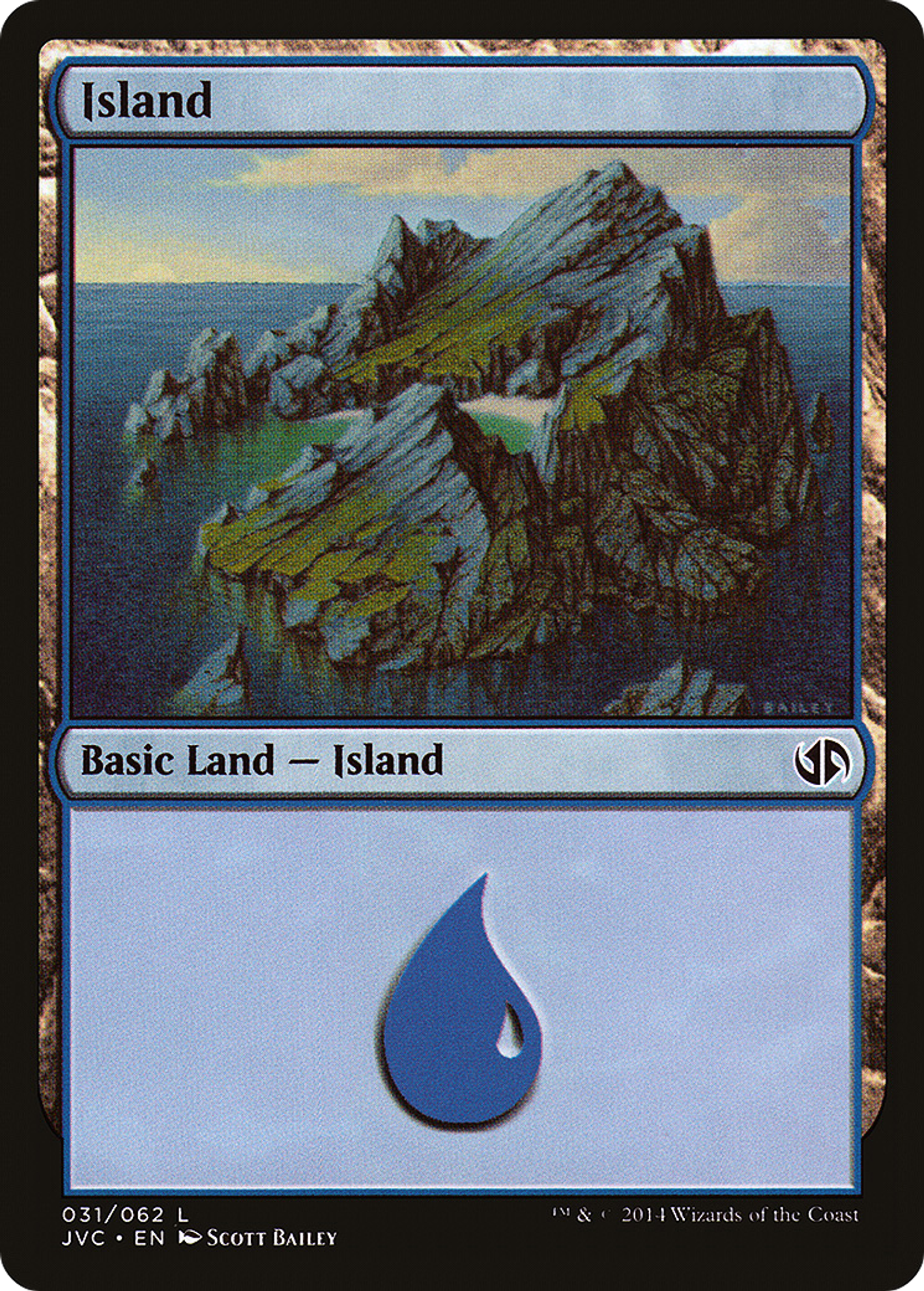 Island — Duel Decks Anthology: Jace vs. Chandra — Magic: The Gathering