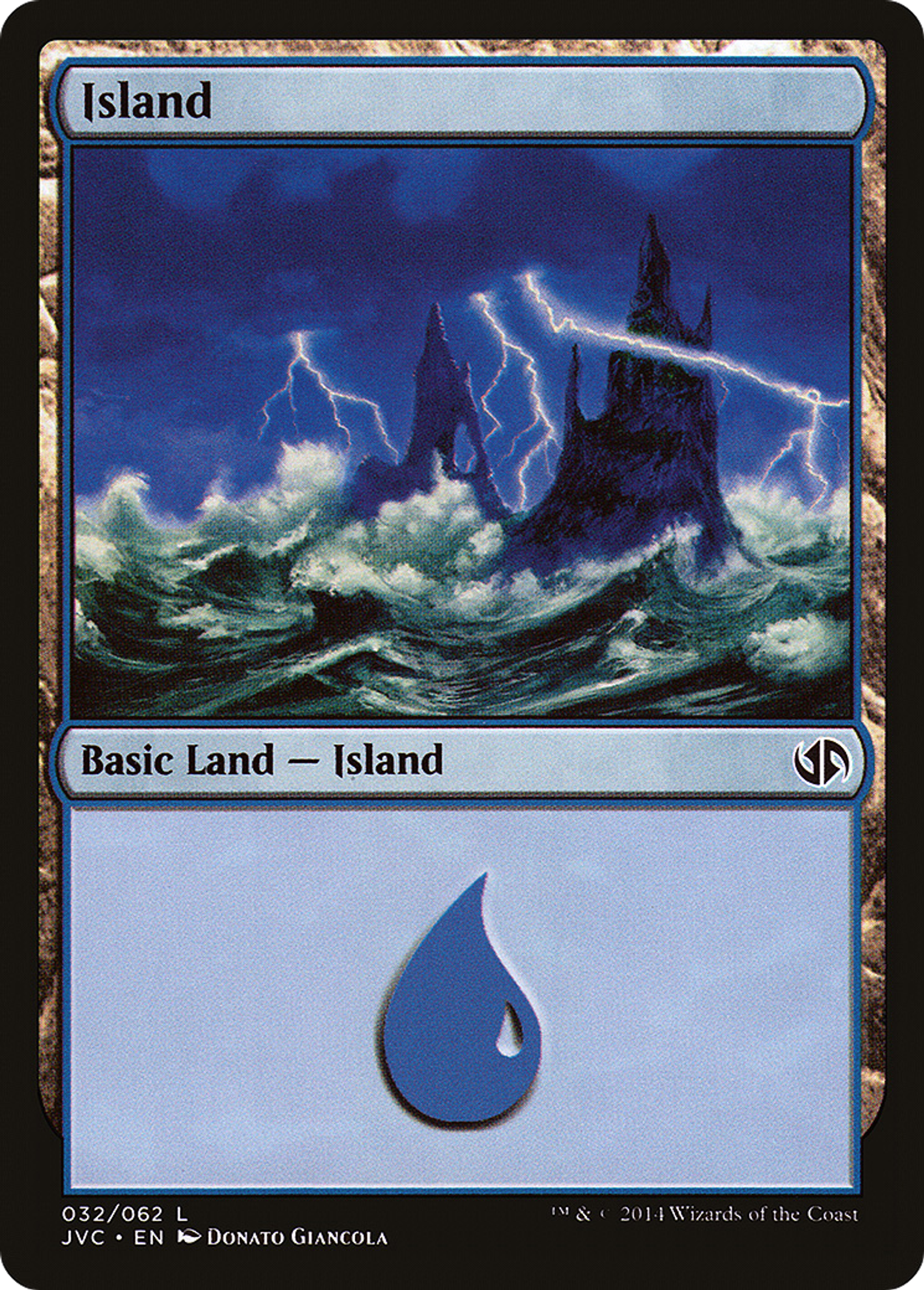 Island — Duel Decks Anthology: Jace vs. Chandra — Magic: The Gathering