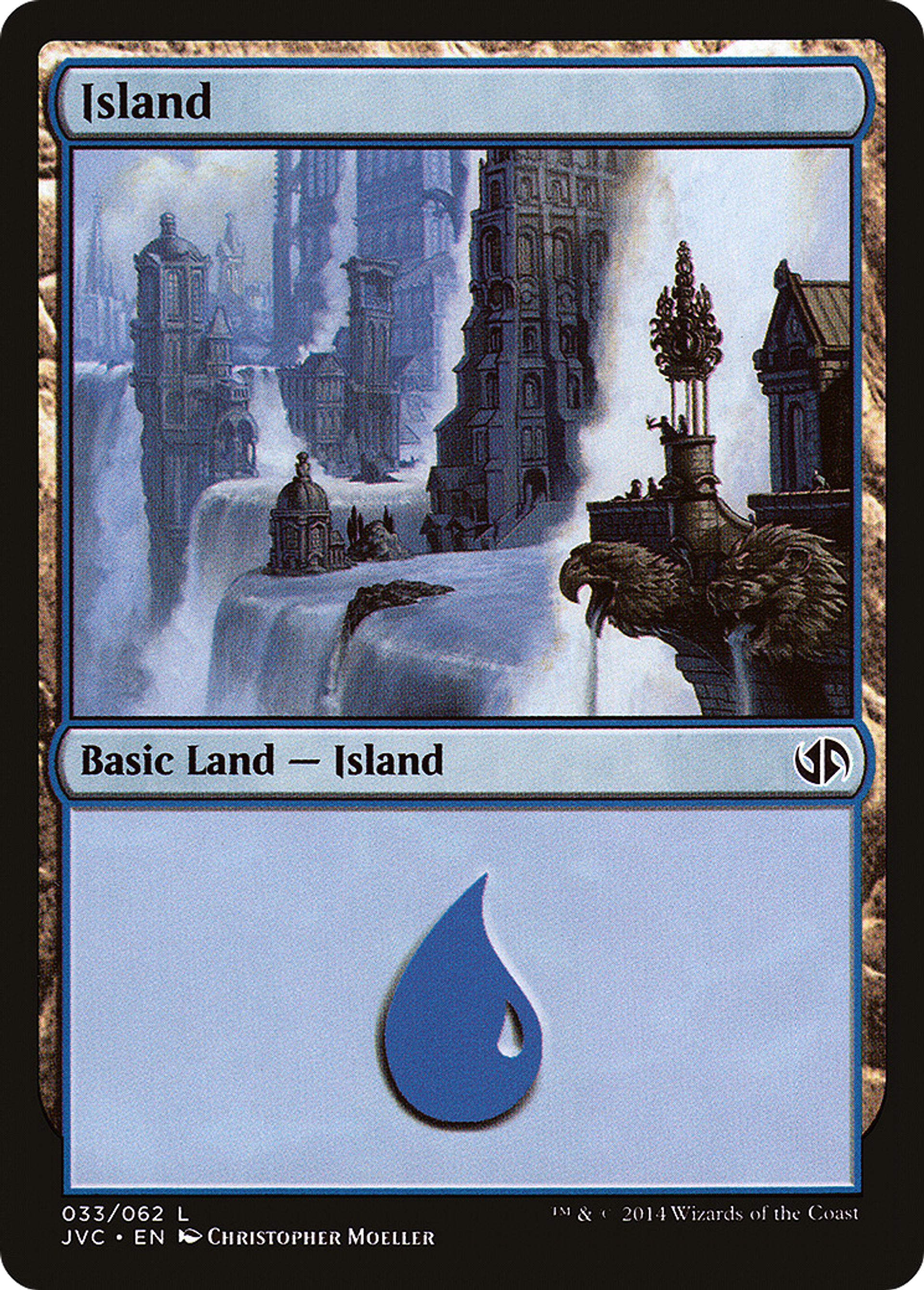 Island — Duel Decks Anthology: Jace vs. Chandra — Magic: The Gathering