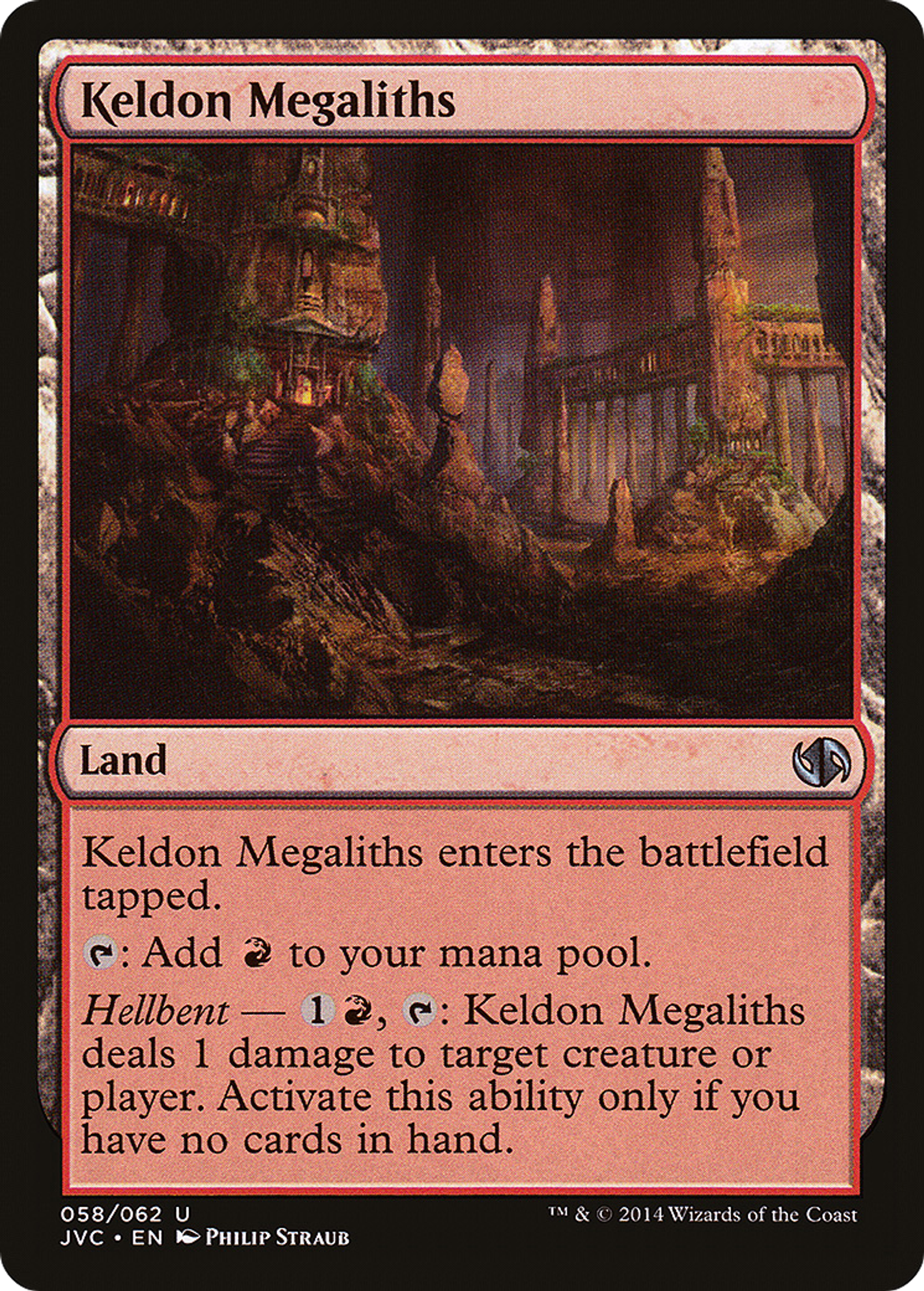 Keldon Megaliths — Duel Decks Anthology: Jace vs. Chandra — Magic: The Gathering