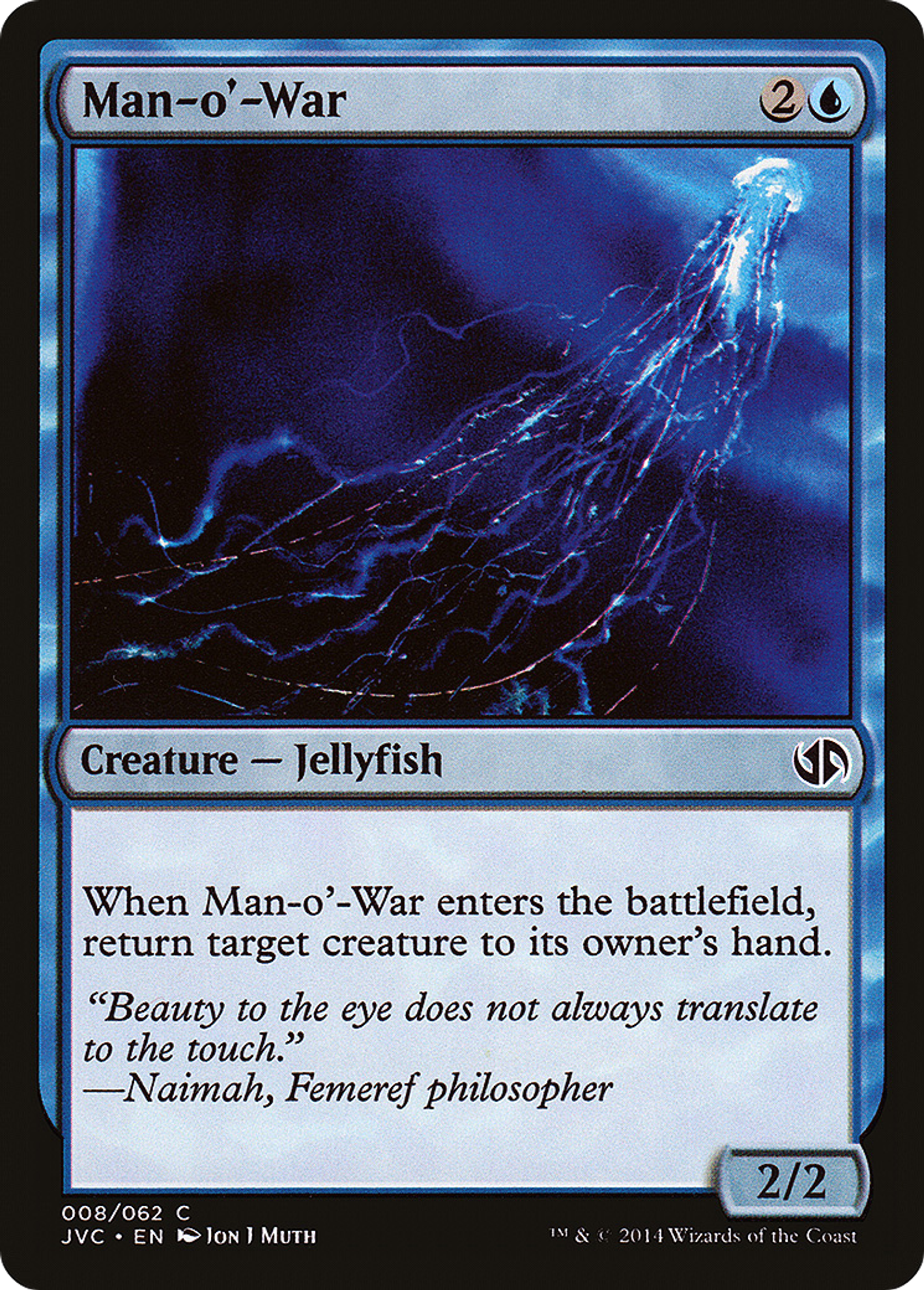 Man-o'-War — Duel Decks Anthology: Jace vs. Chandra — Magic: The Gathering