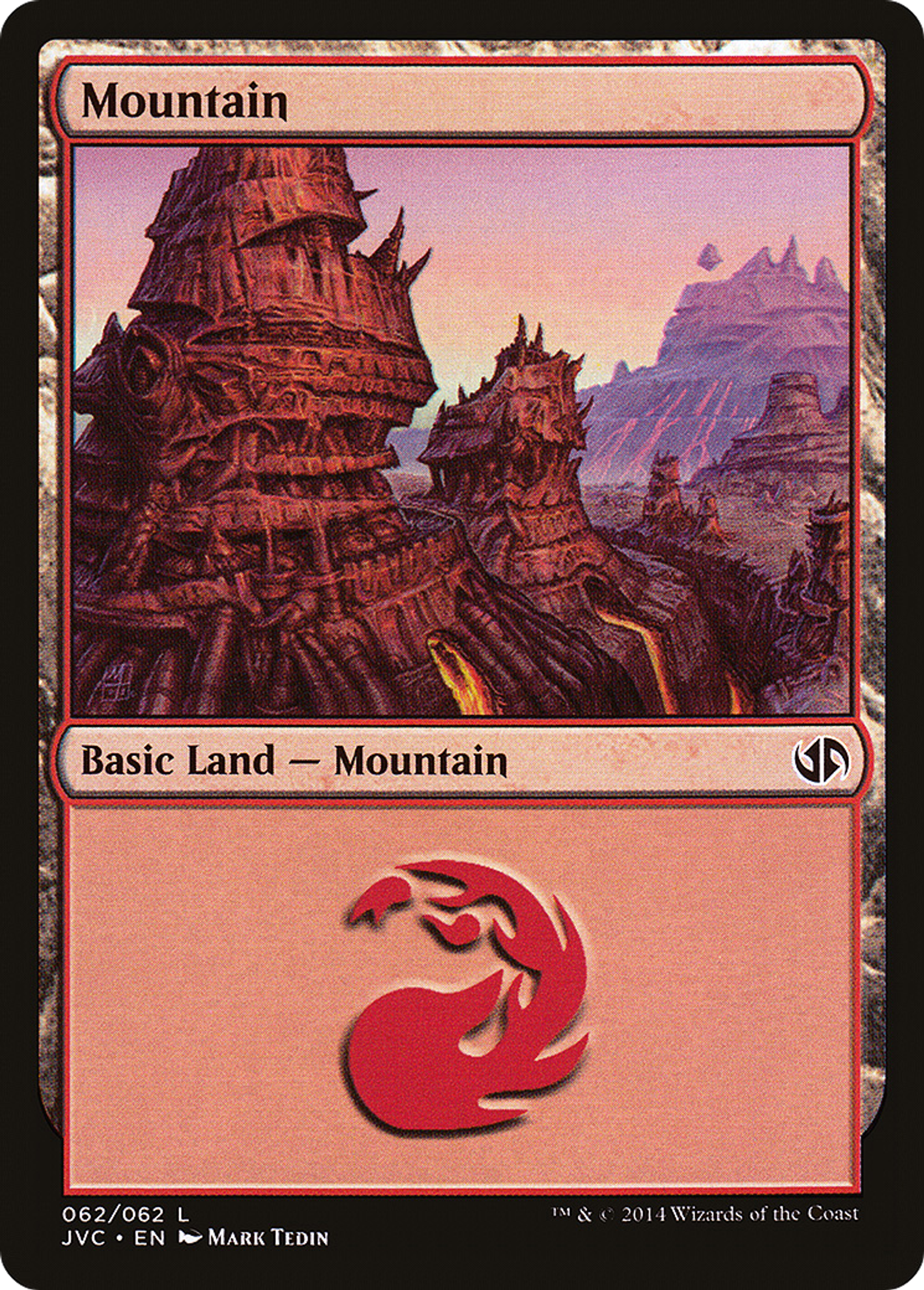 Mountain — Duel Decks Anthology: Jace vs. Chandra — Magic: The Gathering