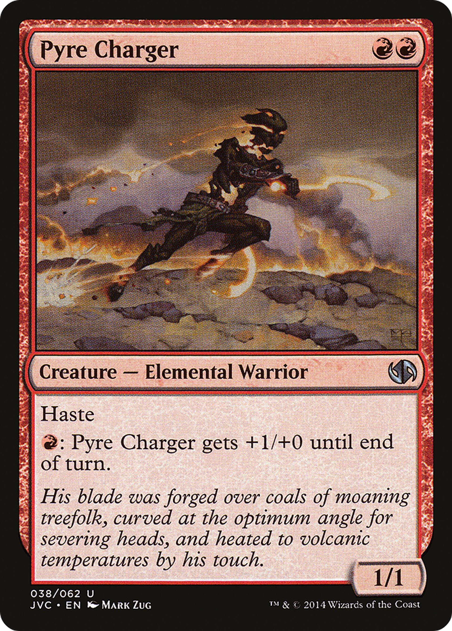Pyre Charger — Duel Decks Anthology: Jace vs. Chandra — Magic: The Gathering