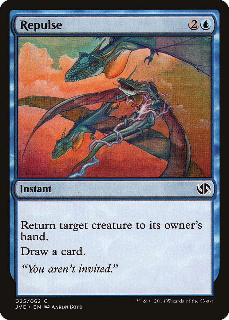 Repulse — Duel Decks Anthology: Jace vs. Chandra — Magic: The Gathering