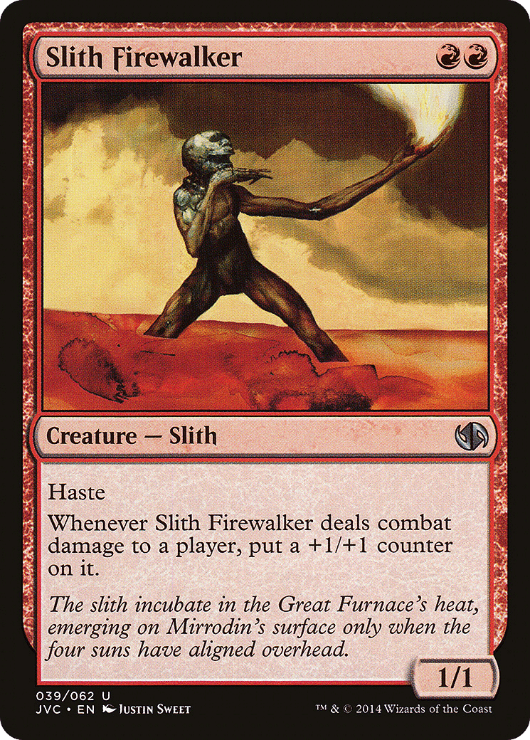 Slith Firewalker — Duel Decks Anthology: Jace vs. Chandra — Magic: The Gathering