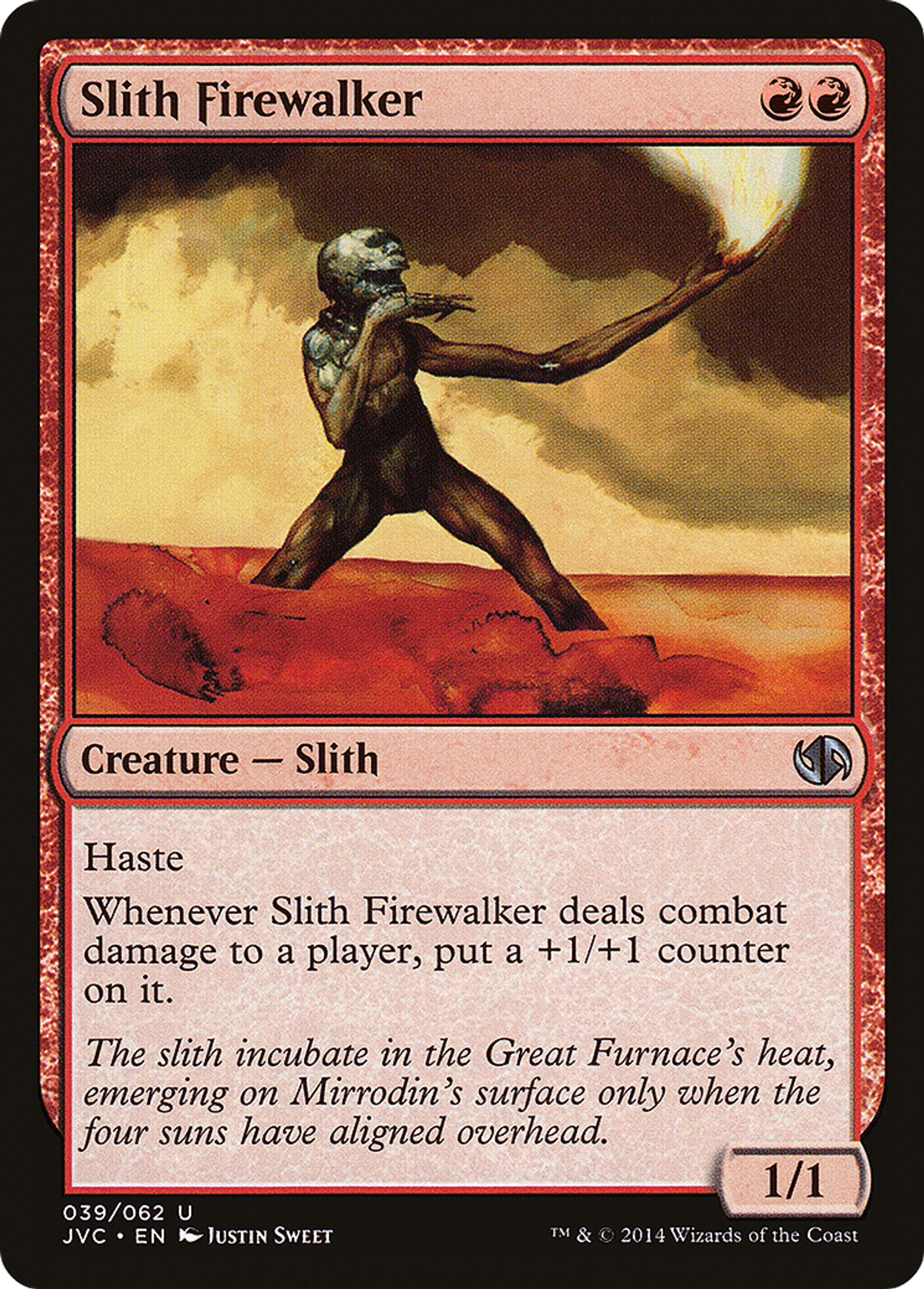 Slith Firewalker — Duel Decks Anthology: Jace vs. Chandra — Magic: The Gathering