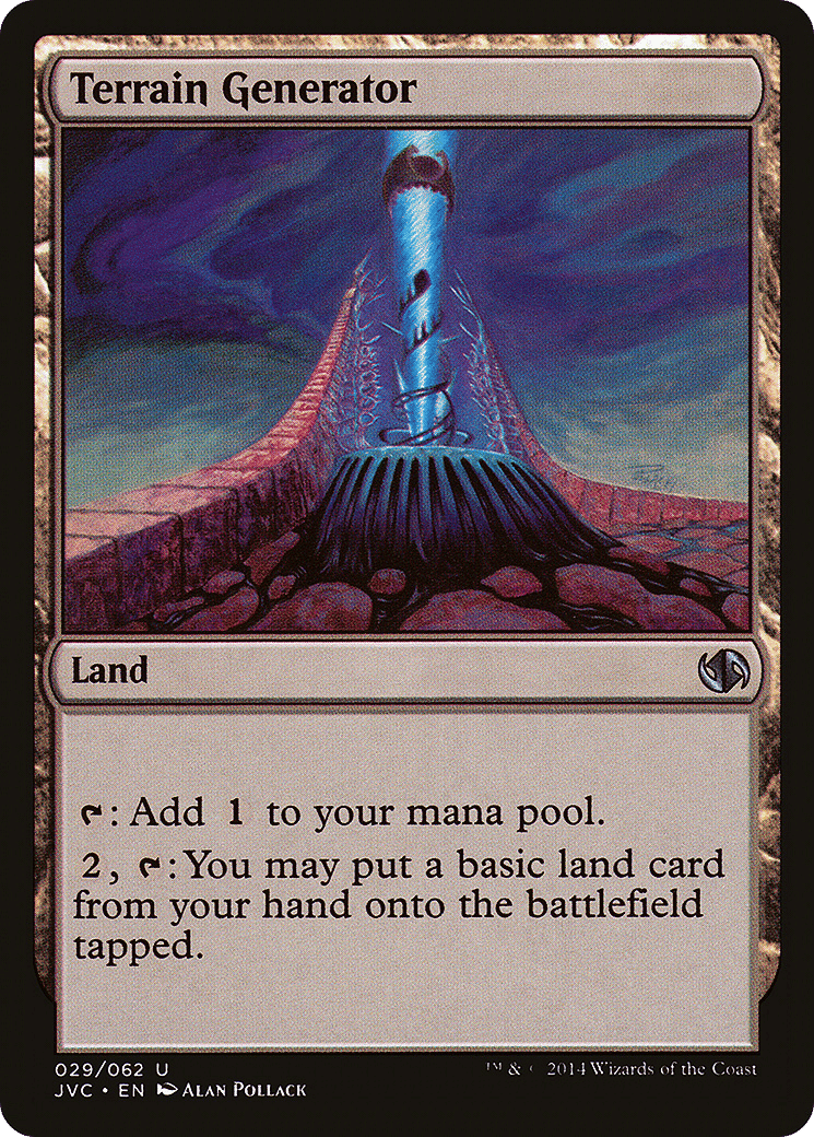 Terrain Generator — Duel Decks Anthology: Jace vs. Chandra — Magic: The Gathering