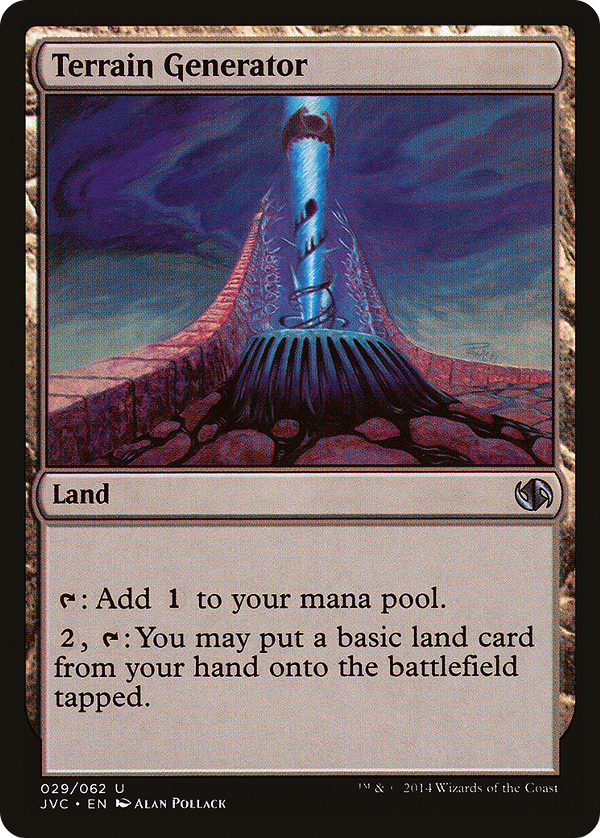 Terrain Generator — Duel Decks Anthology: Jace vs. Chandra — Magic: The Gathering