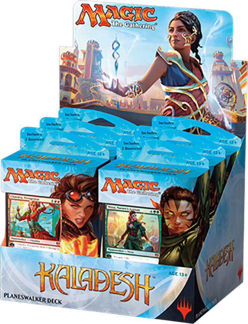 Kaladesh Planeswalker Deck Display from Kaladesh - Magic: The Gathering