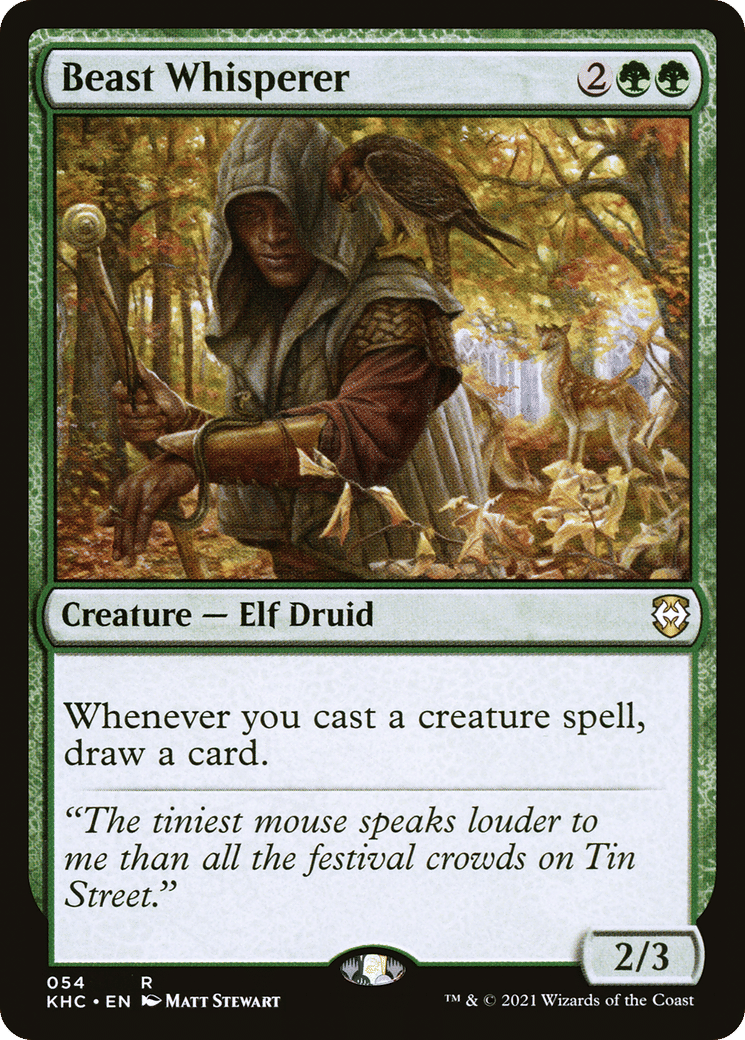 Beast Whisperer — Kaldheim Commander — Magic: The Gathering