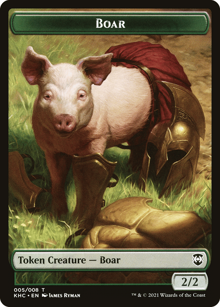 Boar — Kaldheim Commander — Magic: The Gathering