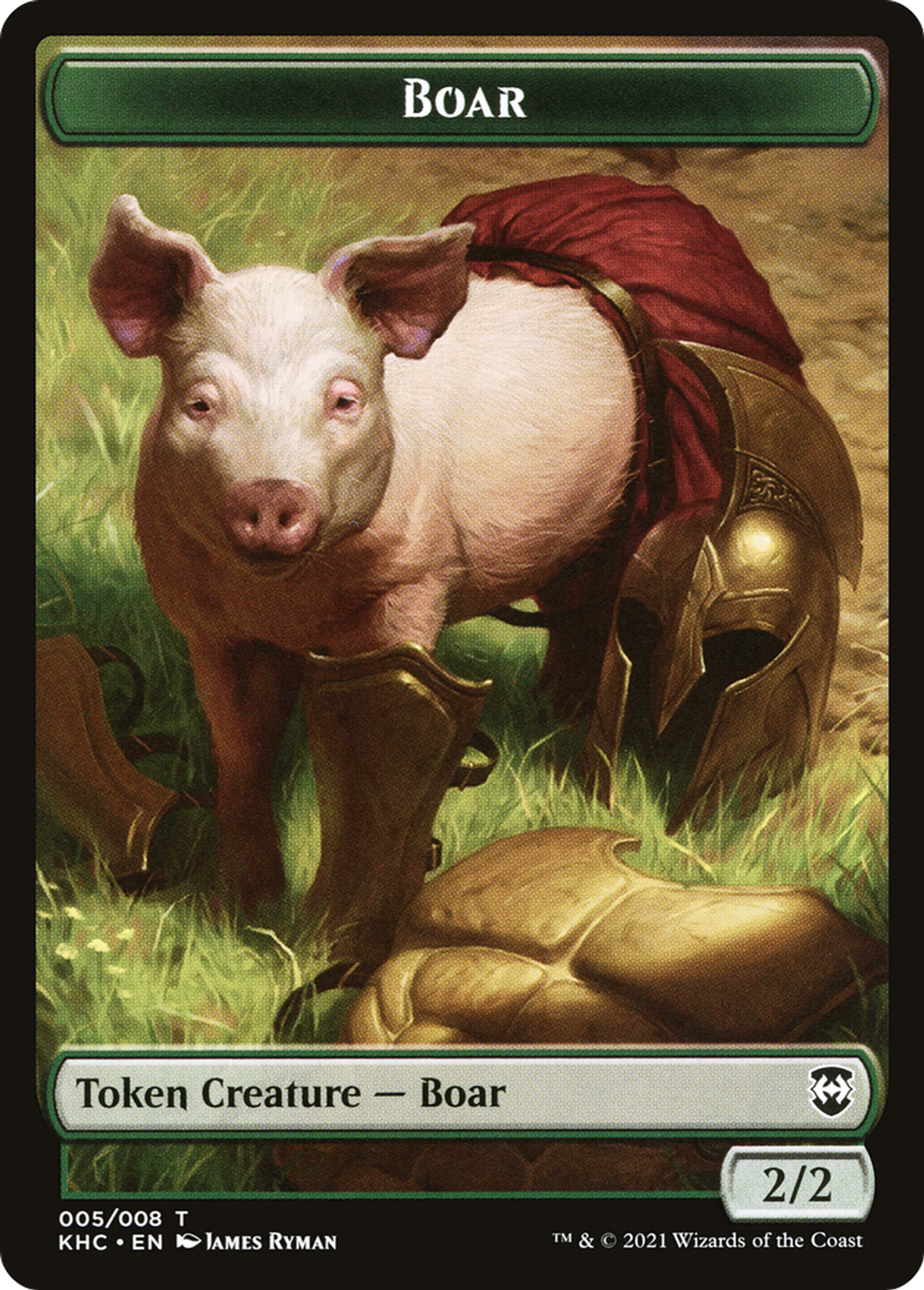 Boar — Kaldheim Commander — Magic: The Gathering