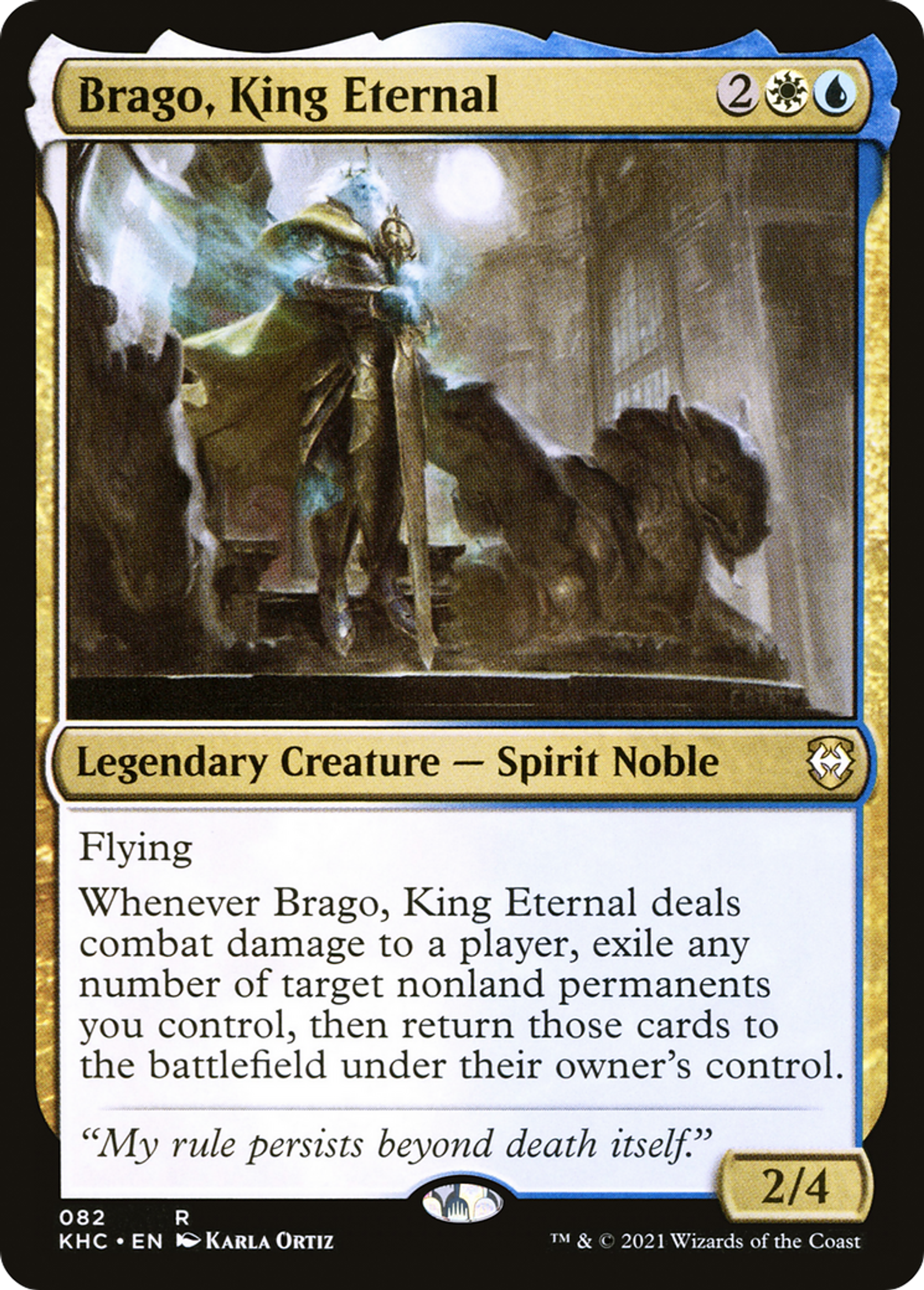 Brago, King Eternal — Kaldheim Commander — Magic: The Gathering