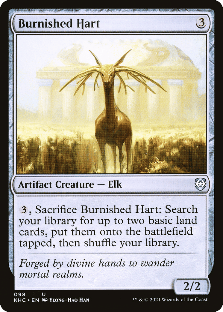 Burnished Hart — Kaldheim Commander — Magic: The Gathering