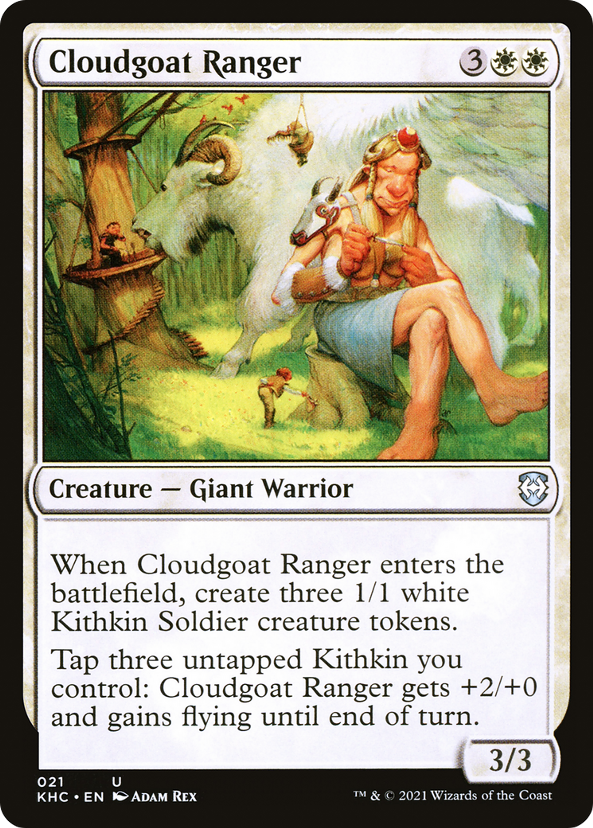 Cloudgoat Ranger — Kaldheim Commander — Magic: The Gathering
