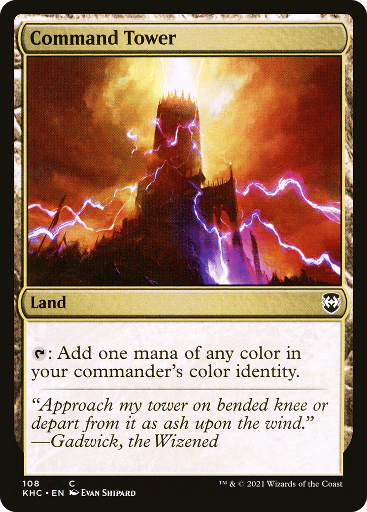 Command Tower — Kaldheim Commander — Magic: The Gathering