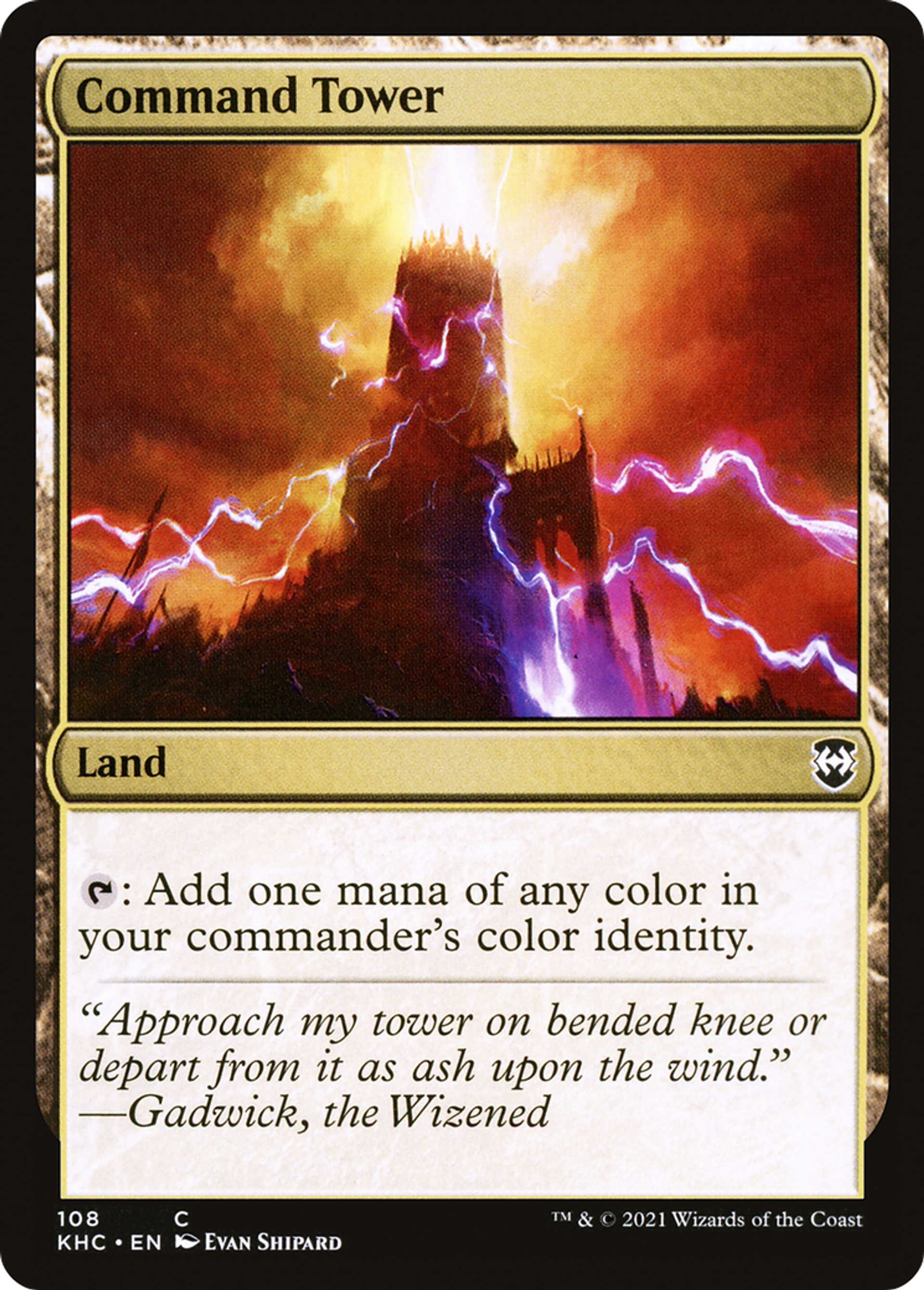 Command Tower — Kaldheim Commander — Magic: The Gathering