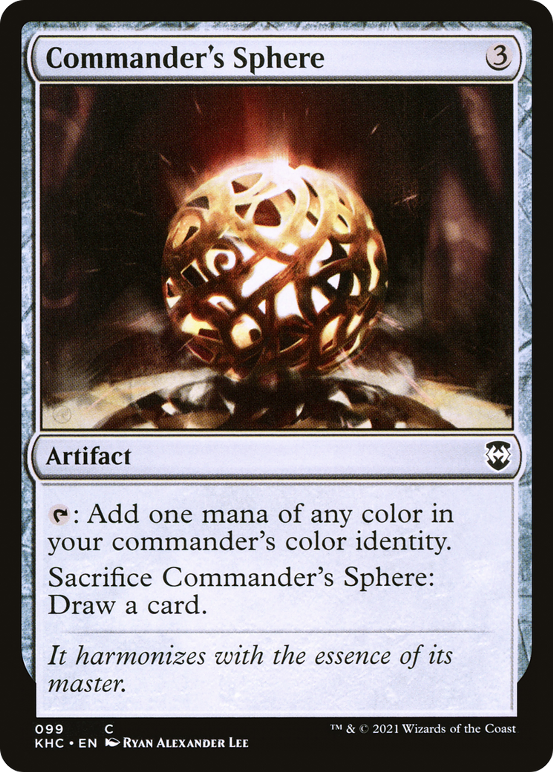 Commander's Sphere — Kaldheim Commander — Magic: The Gathering