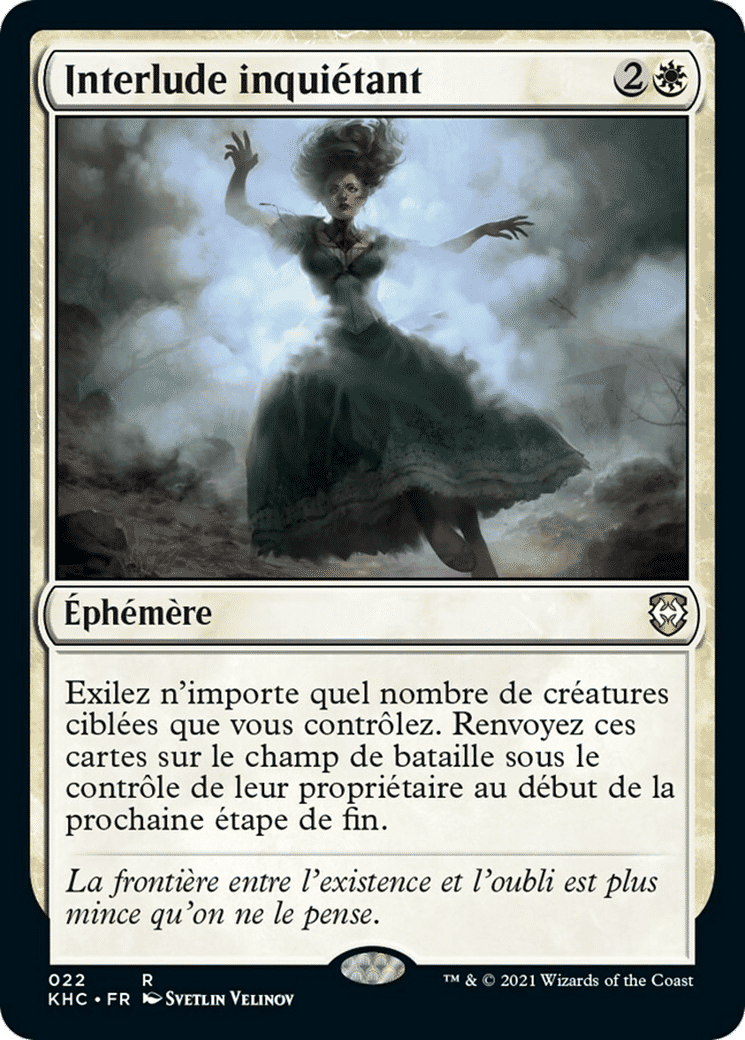 Interlude inquiétant — Kaldheim Commander — Magic: The Gathering