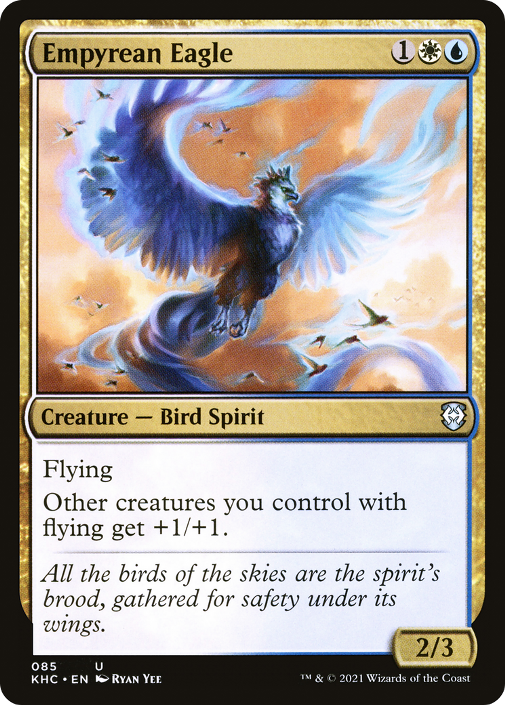 Empyrean Eagle — Kaldheim Commander — Magic: The Gathering