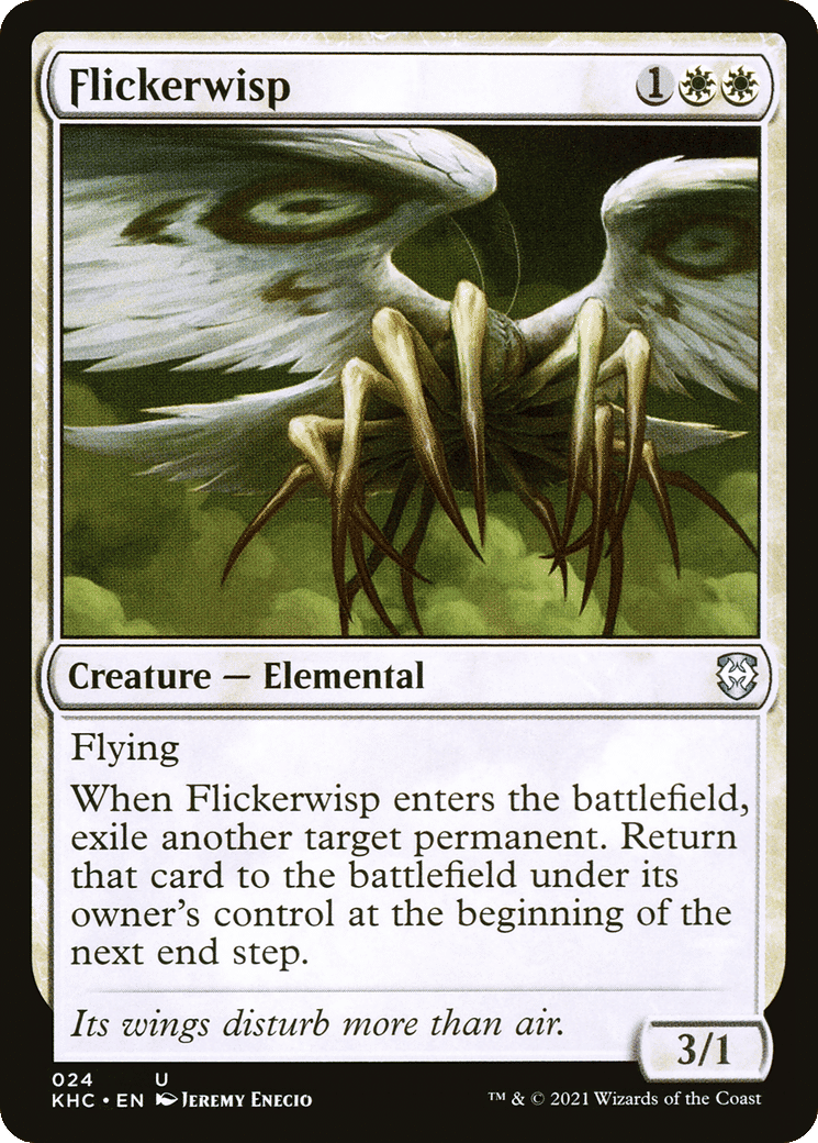 Flickerwisp — Kaldheim Commander — Magic: The Gathering