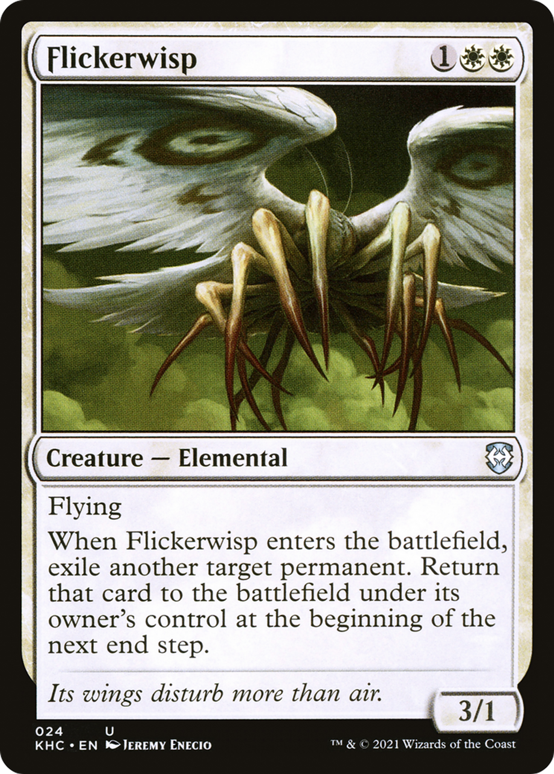 Flickerwisp — Kaldheim Commander — Magic: The Gathering