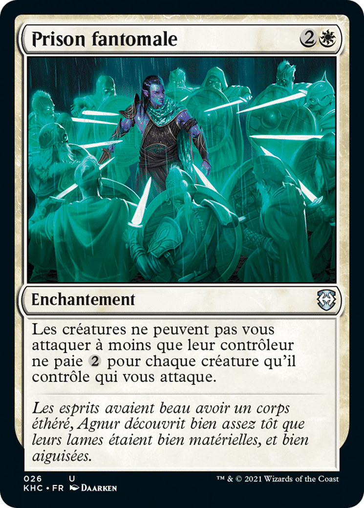 Prison fantomale — Kaldheim Commander — Magic: The Gathering