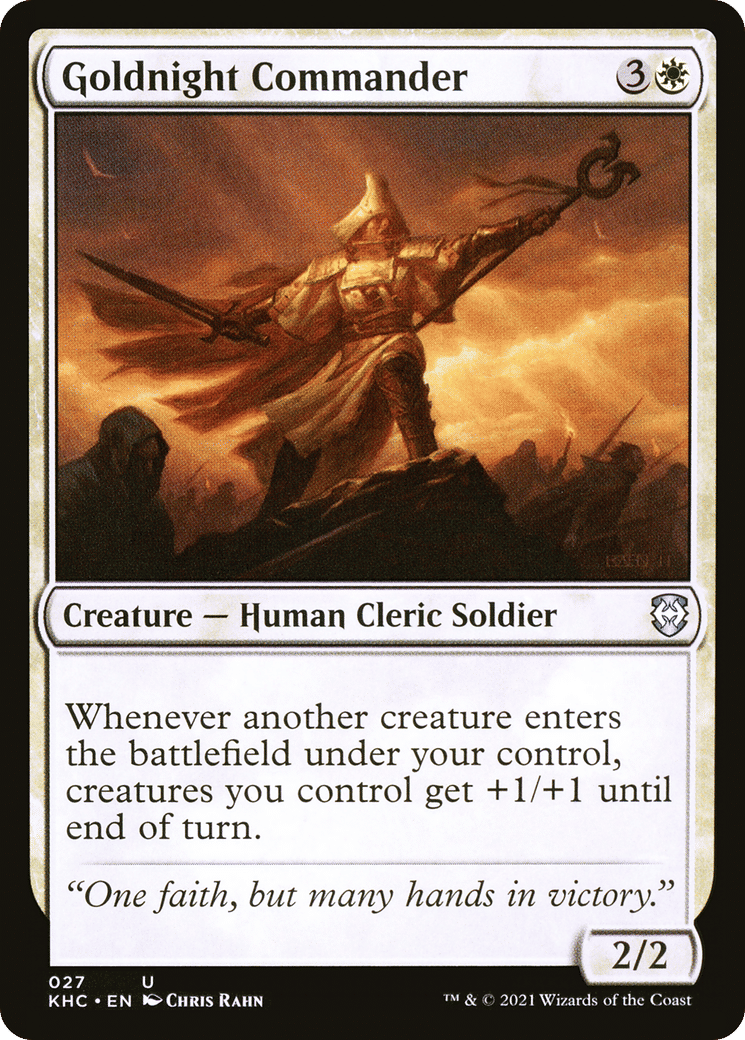 Goldnight Commander — Kaldheim Commander — Magic: The Gathering