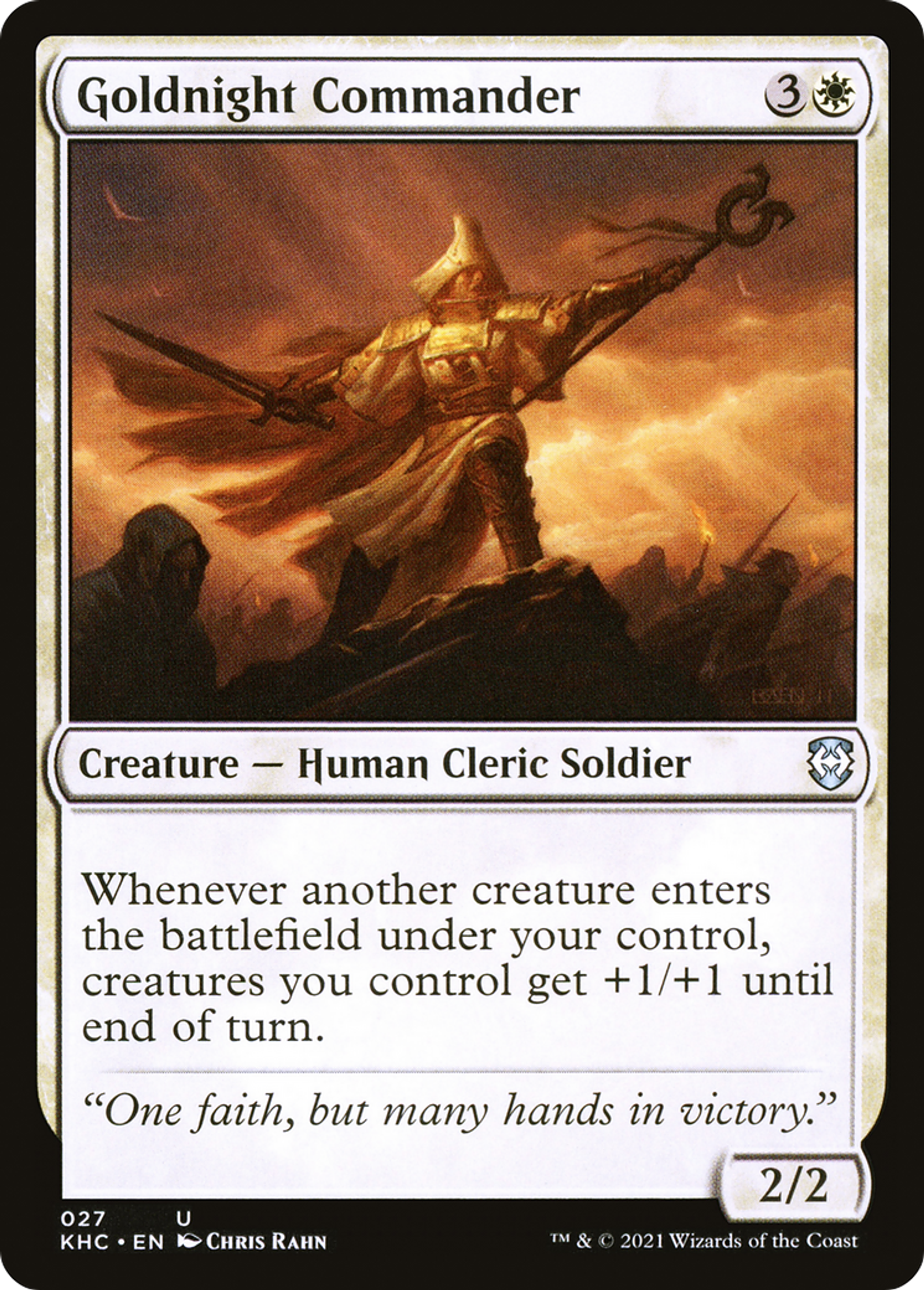Goldnight Commander — Kaldheim Commander — Magic: The Gathering