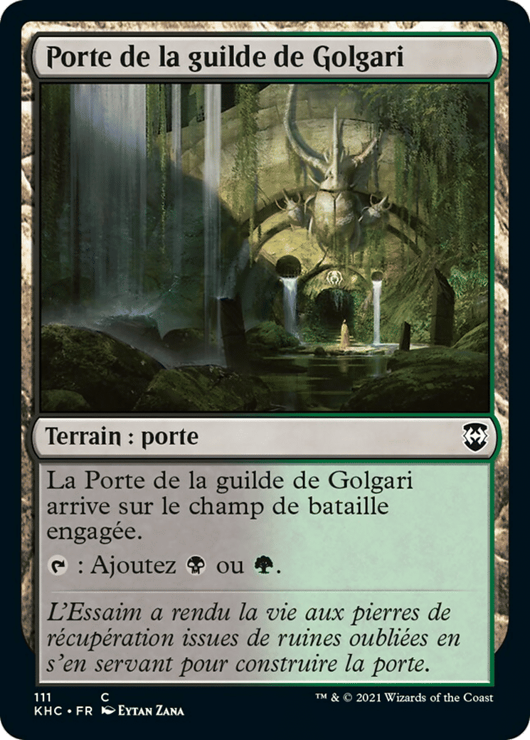 Porte de la guilde de Golgari — Kaldheim Commander — Magic: The Gathering