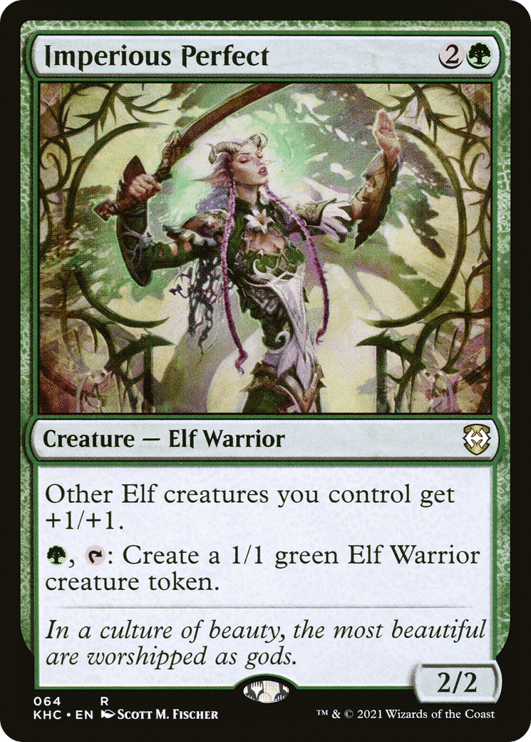 Imperious Perfect — Kaldheim Commander — Magic: The Gathering