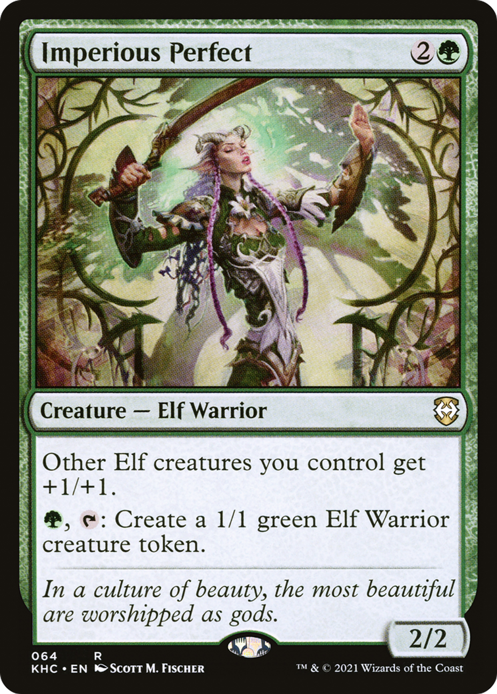 Imperious Perfect — Kaldheim Commander — Magic: The Gathering