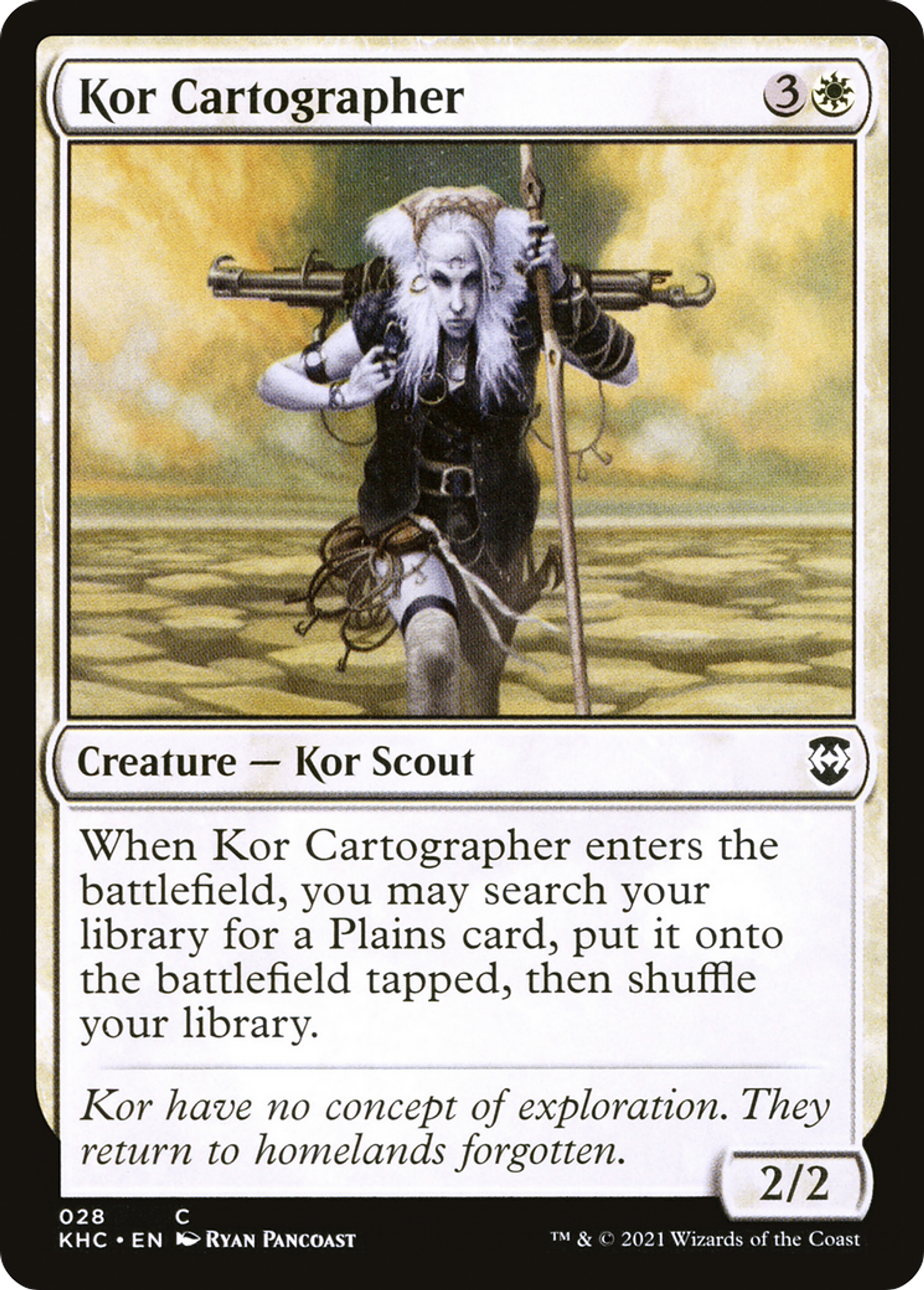 Kor Cartographer — Kaldheim Commander — Magic: The Gathering