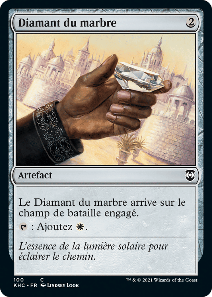 Diamant du marbre — Kaldheim Commander — Magic: The Gathering