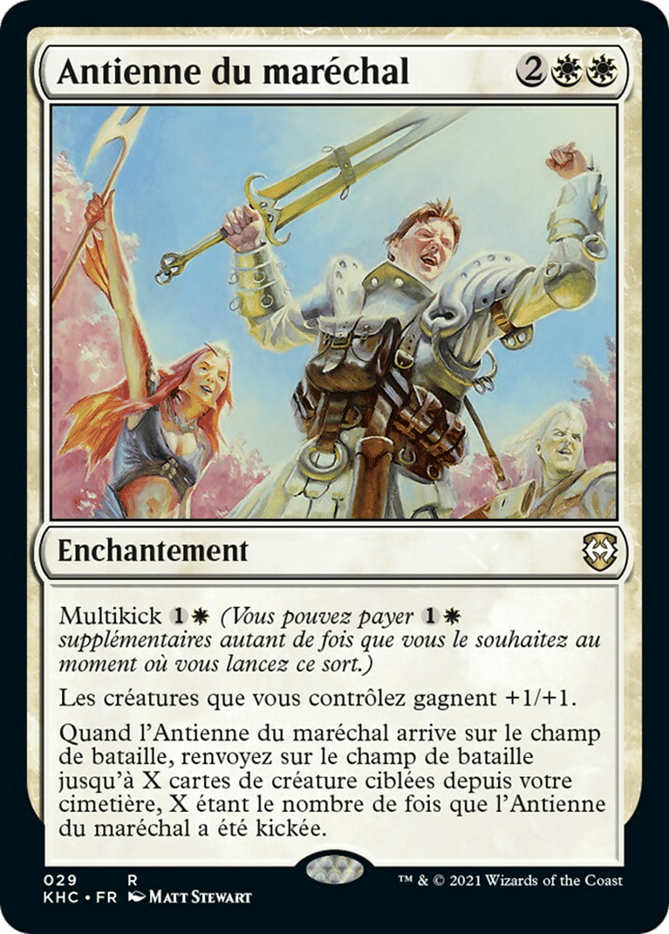 Antienne du maréchal — Kaldheim Commander — Magic: The Gathering