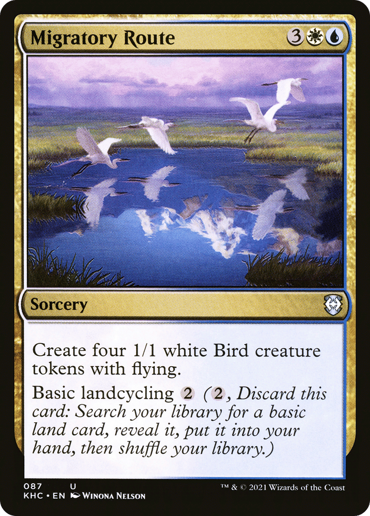 Migratory Route — Kaldheim Commander — Magic: The Gathering