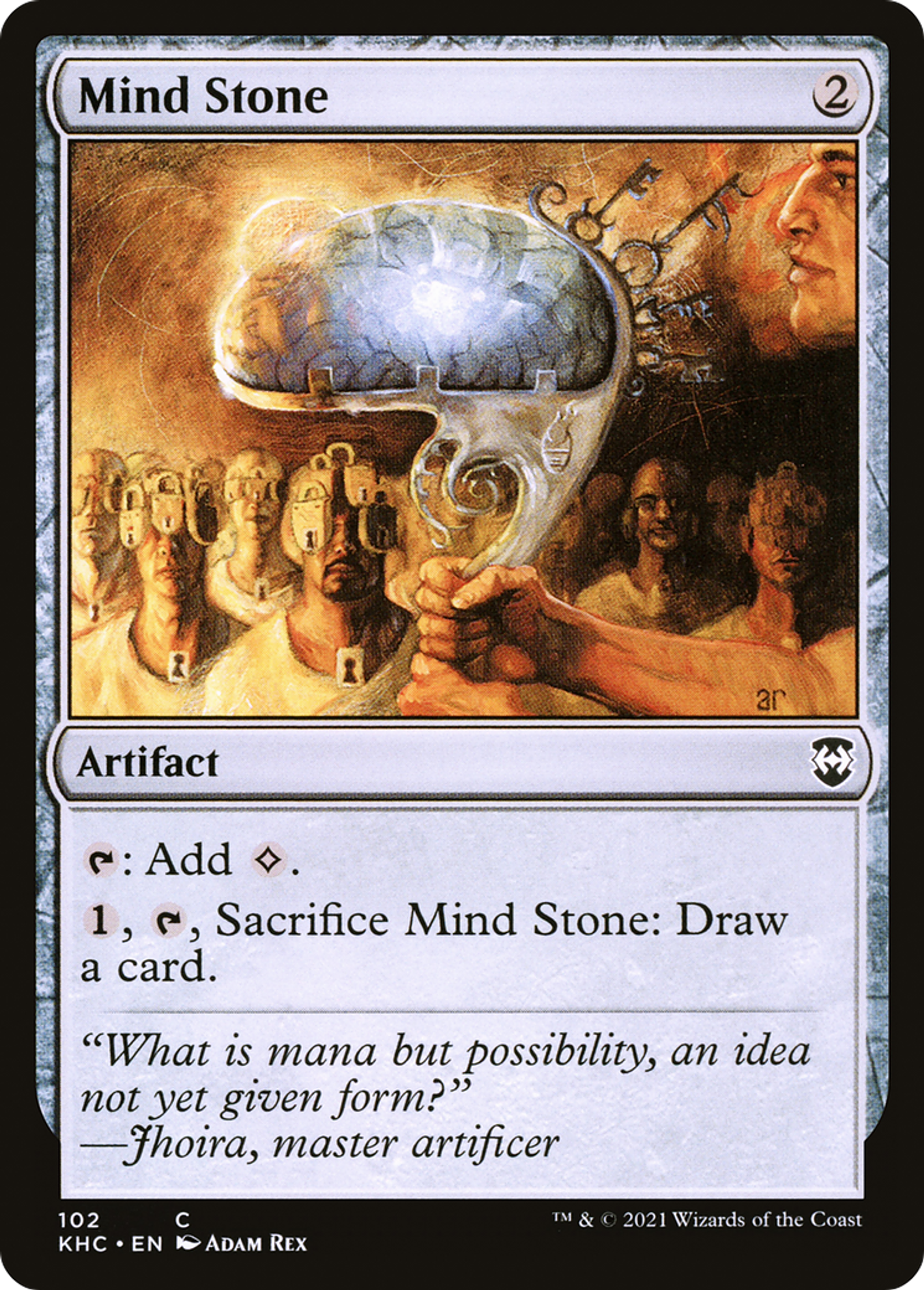 Mind Stone — Kaldheim Commander — Magic: The Gathering