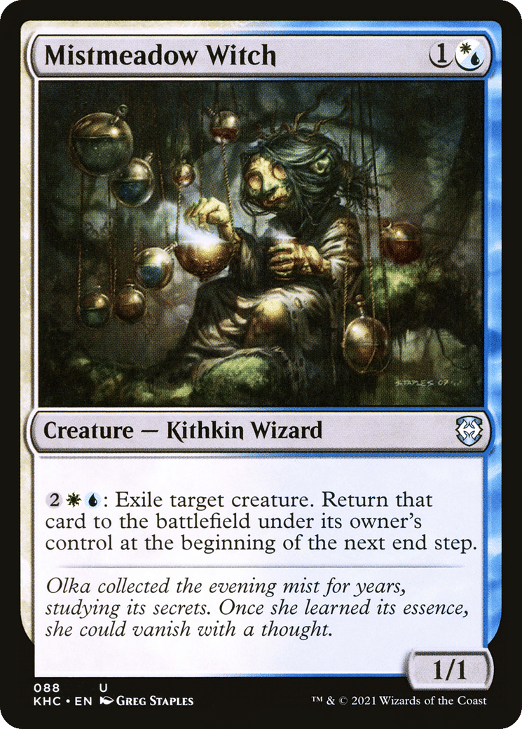 Mistmeadow Witch — Kaldheim Commander — Magic: The Gathering