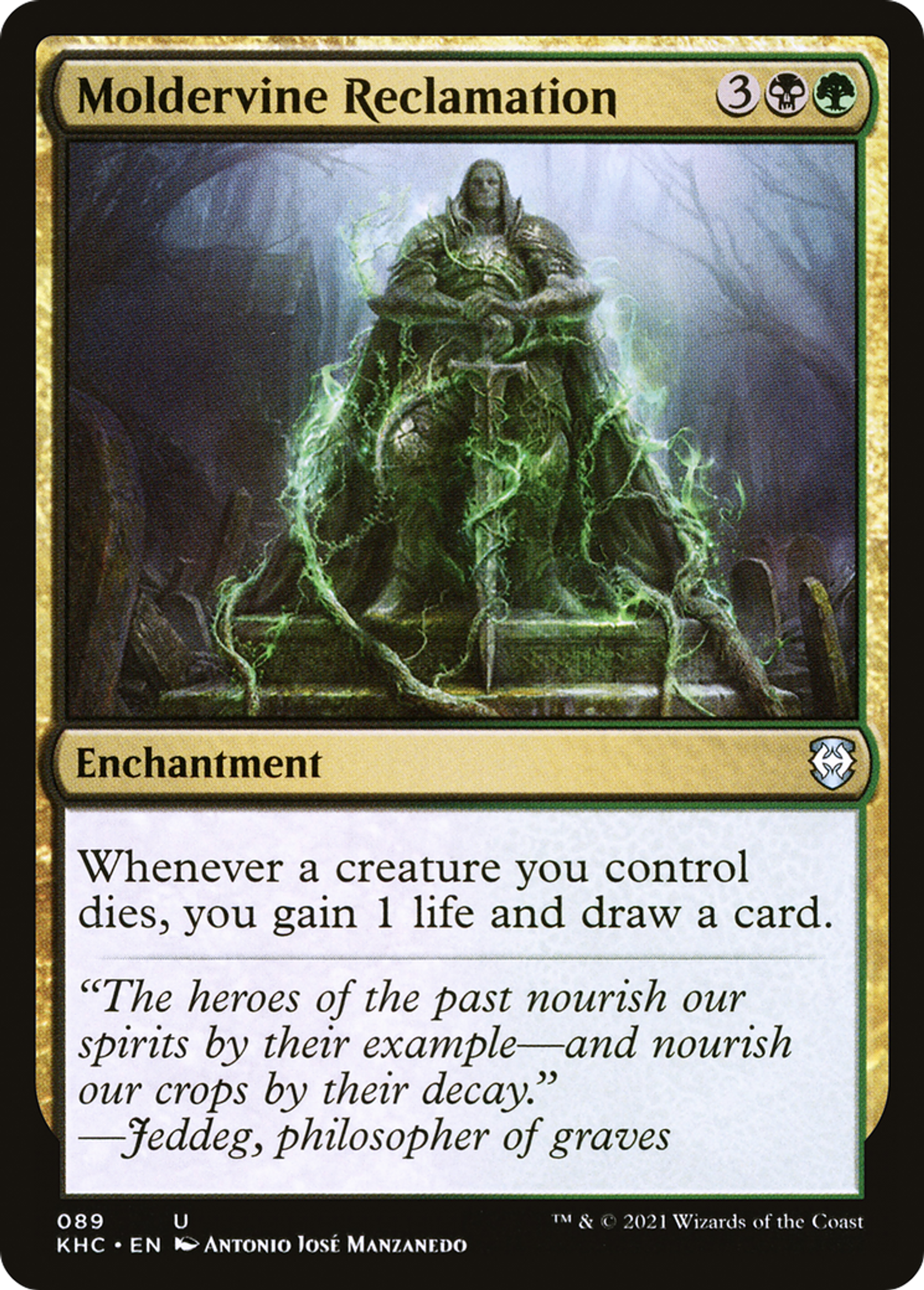 Moldervine Reclamation — Kaldheim Commander — Magic: The Gathering