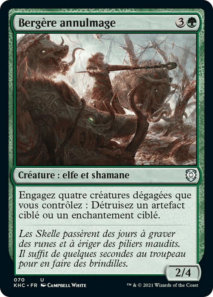 Bergère annulmage — Kaldheim Commander — Magic: The Gathering