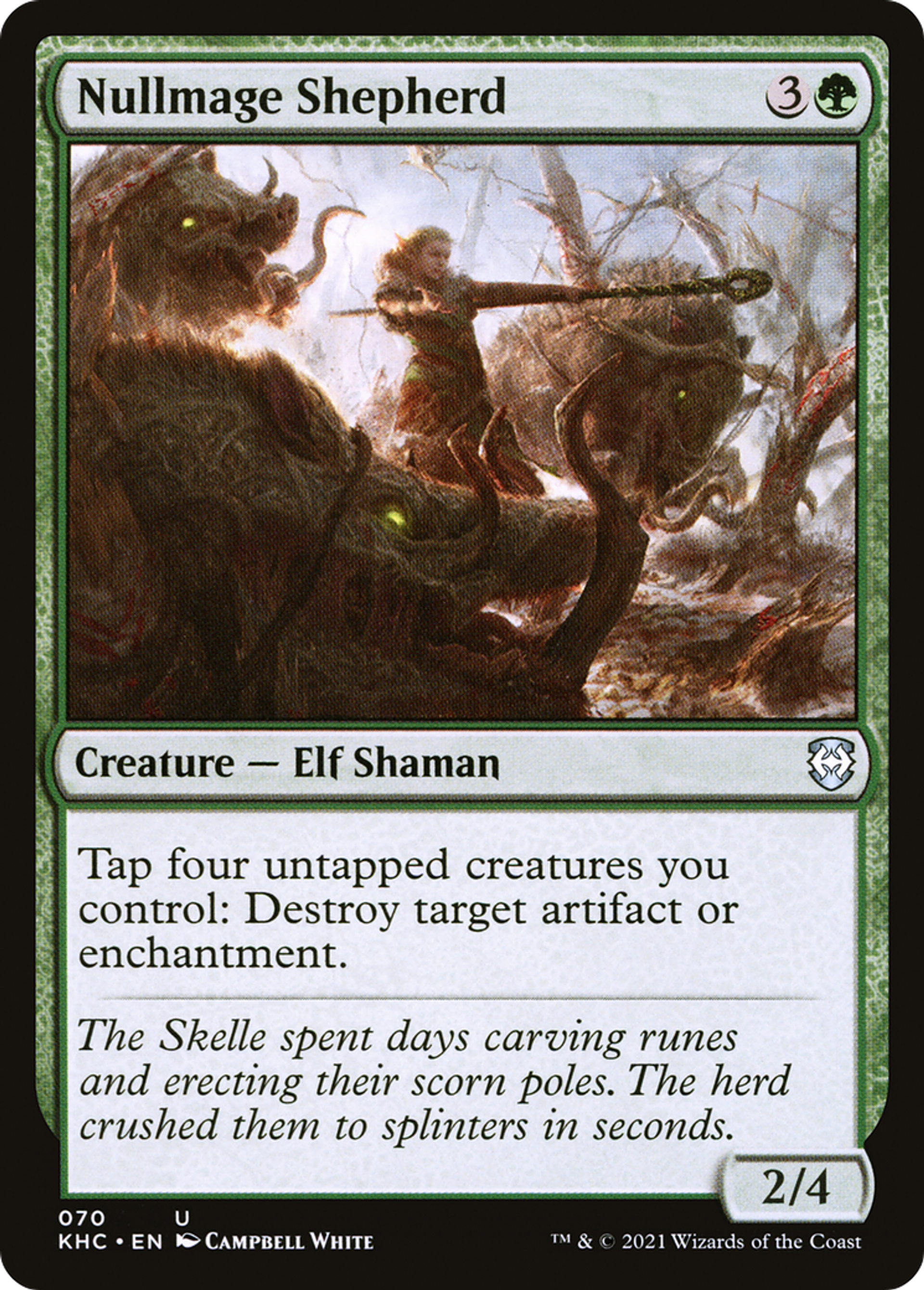 Nullmage Shepherd — Kaldheim Commander — Magic: The Gathering