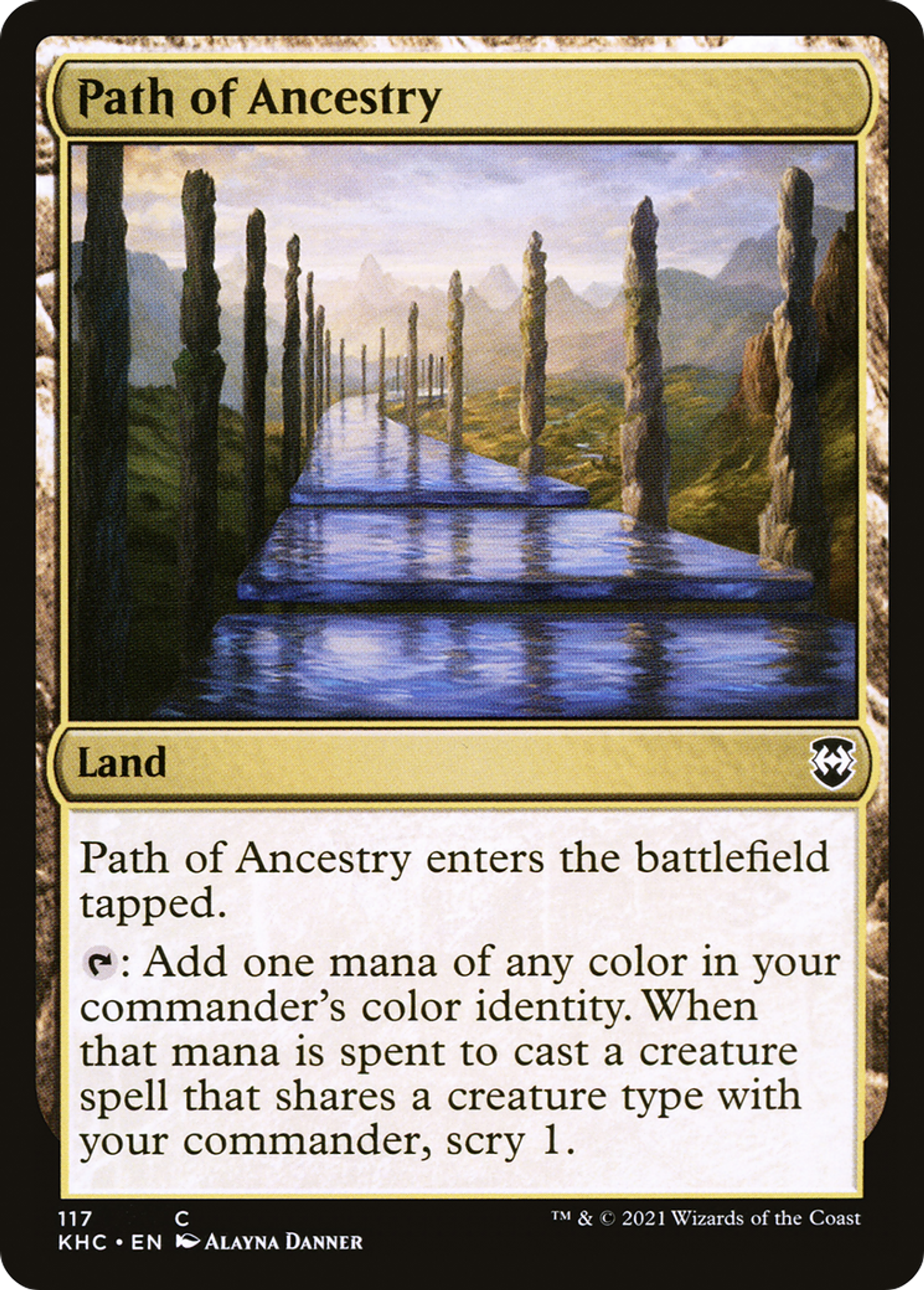 Path of Ancestry — Kaldheim Commander — Magic: The Gathering