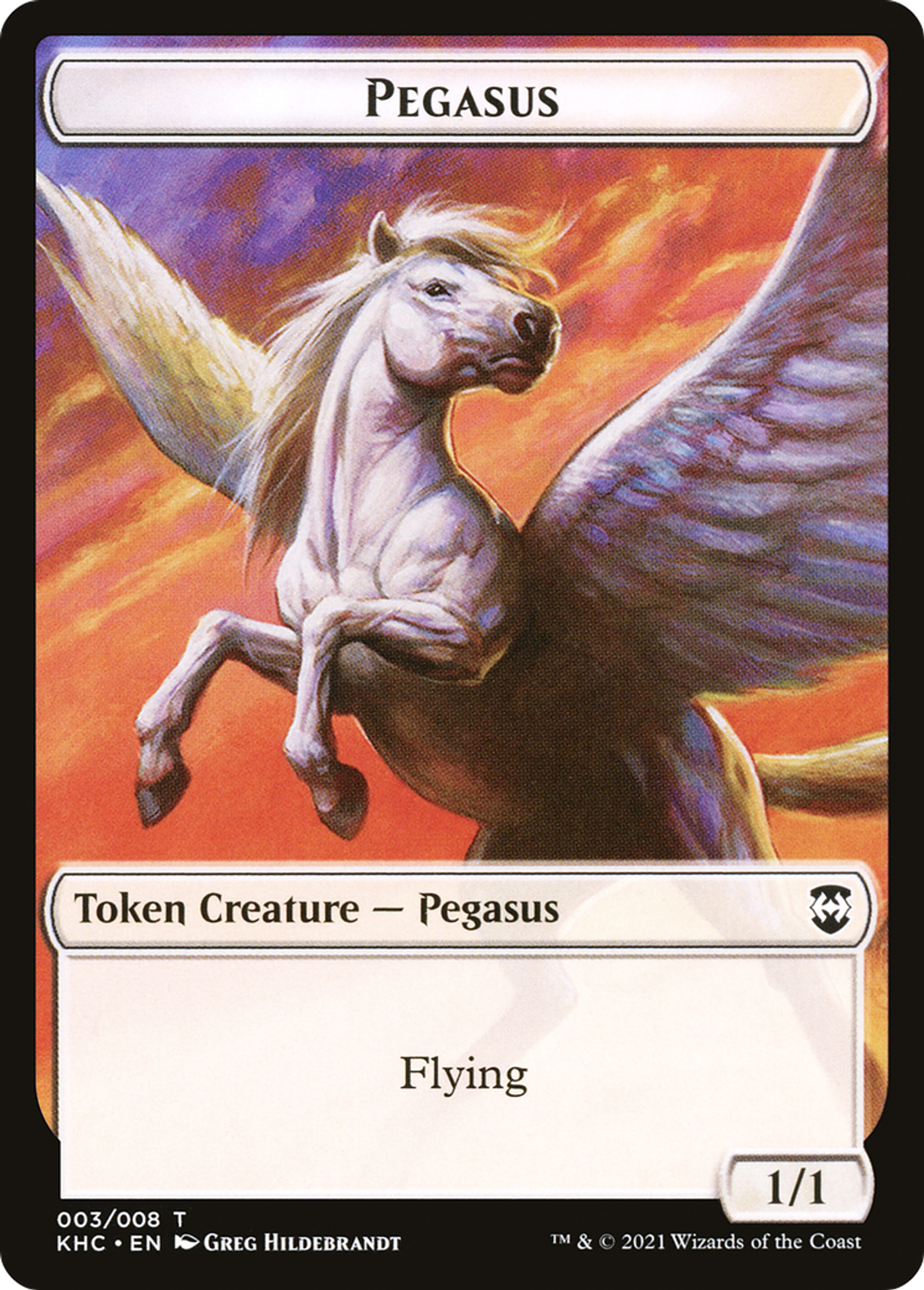 Pegasus — Kaldheim Commander — Magic: The Gathering