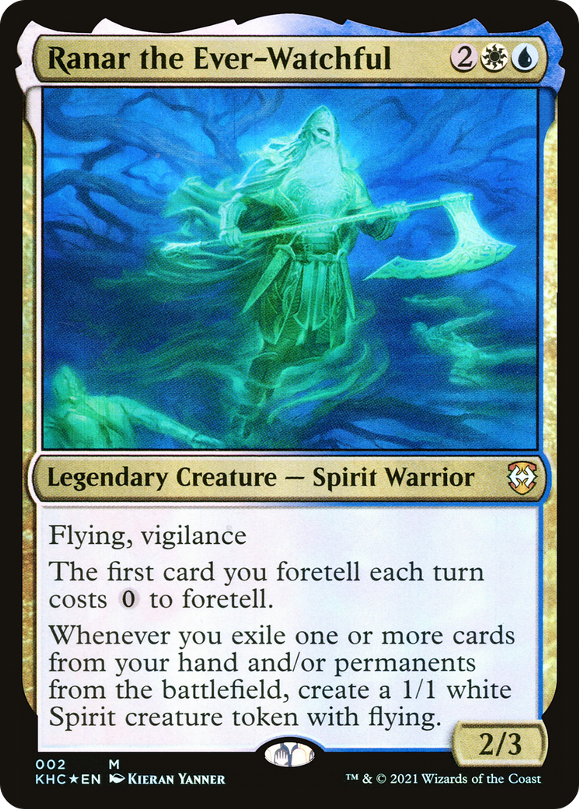 Ranar the Ever-Watchful — Kaldheim Commander — Magic: The Gathering